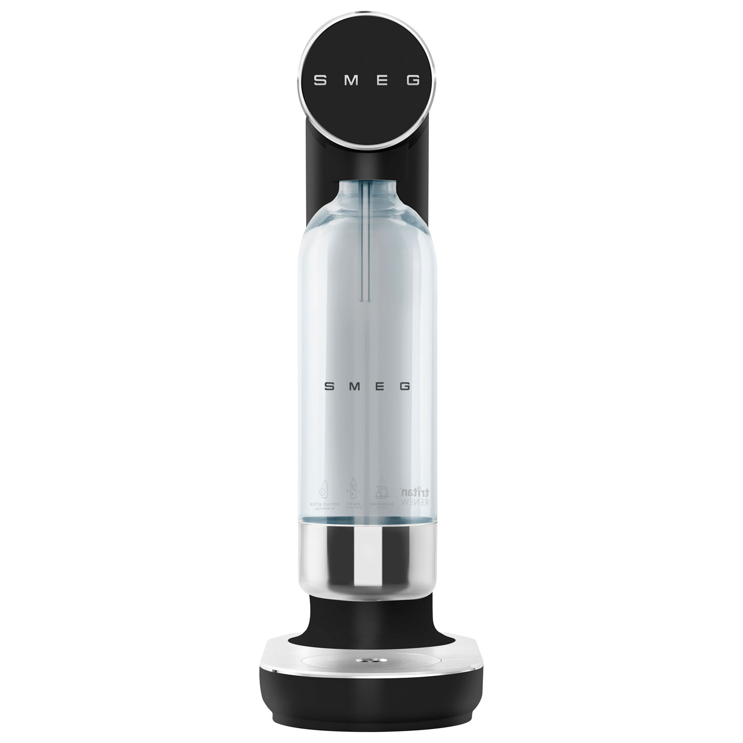 Smeg Soda Maker - Matte Black