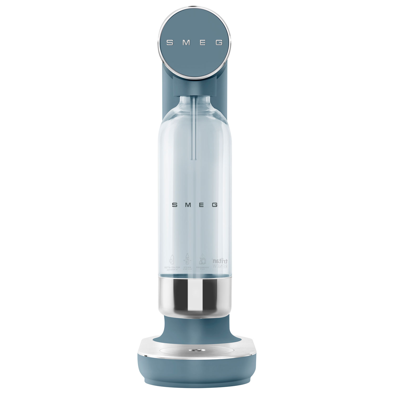 Smeg Soda Maker - Matte Storm Blue