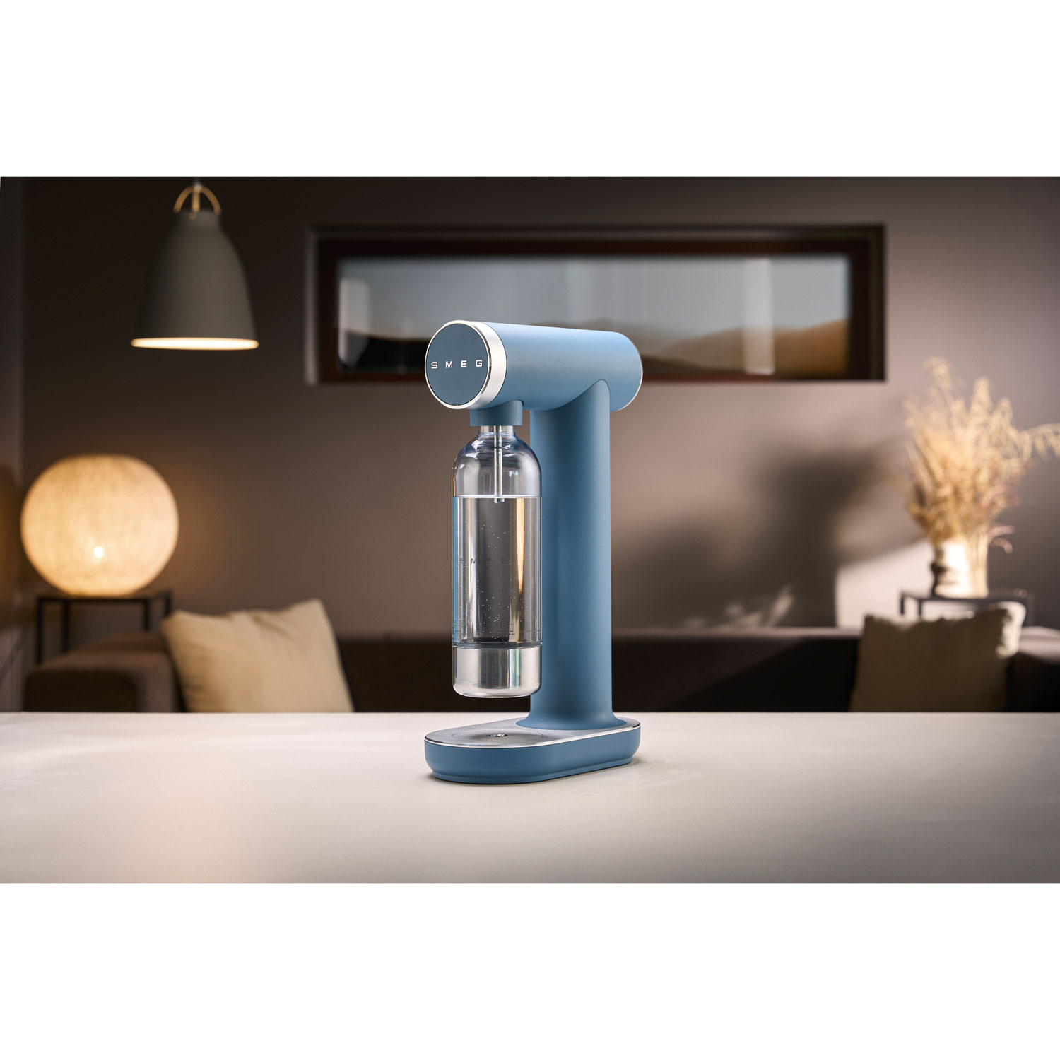 Smeg Soda Maker - Matte Storm Blue