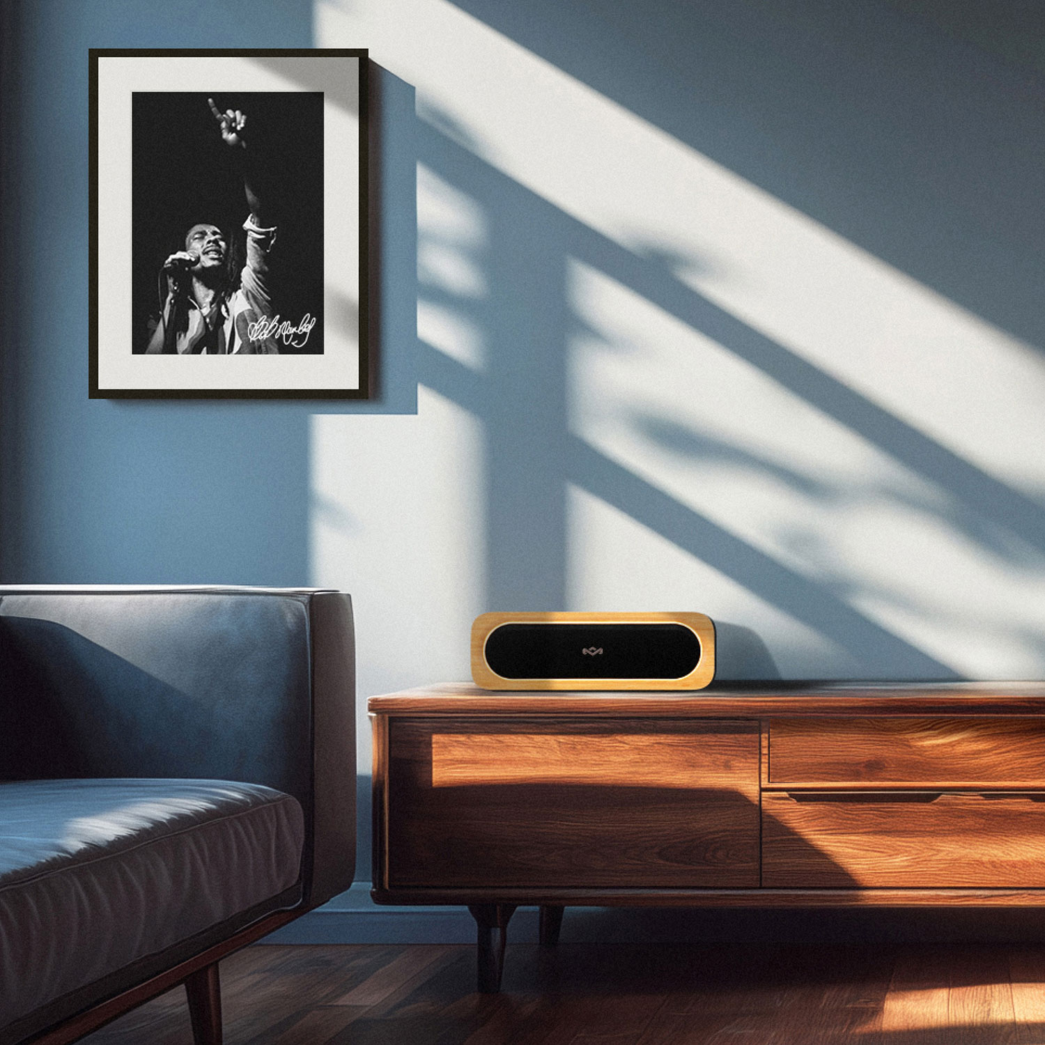 Haut-parleur sans fil Bluetooth Get Together 3 de House of Marley - Noir