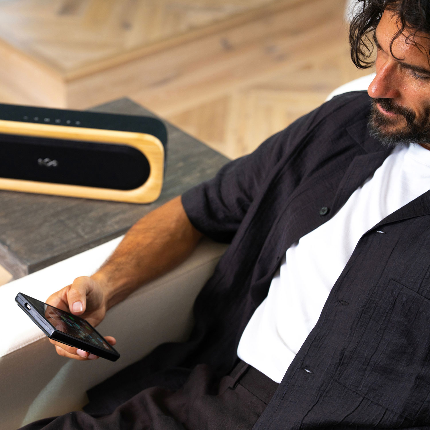 Haut-parleur sans fil Bluetooth Get Together 3 de House of Marley - Noir