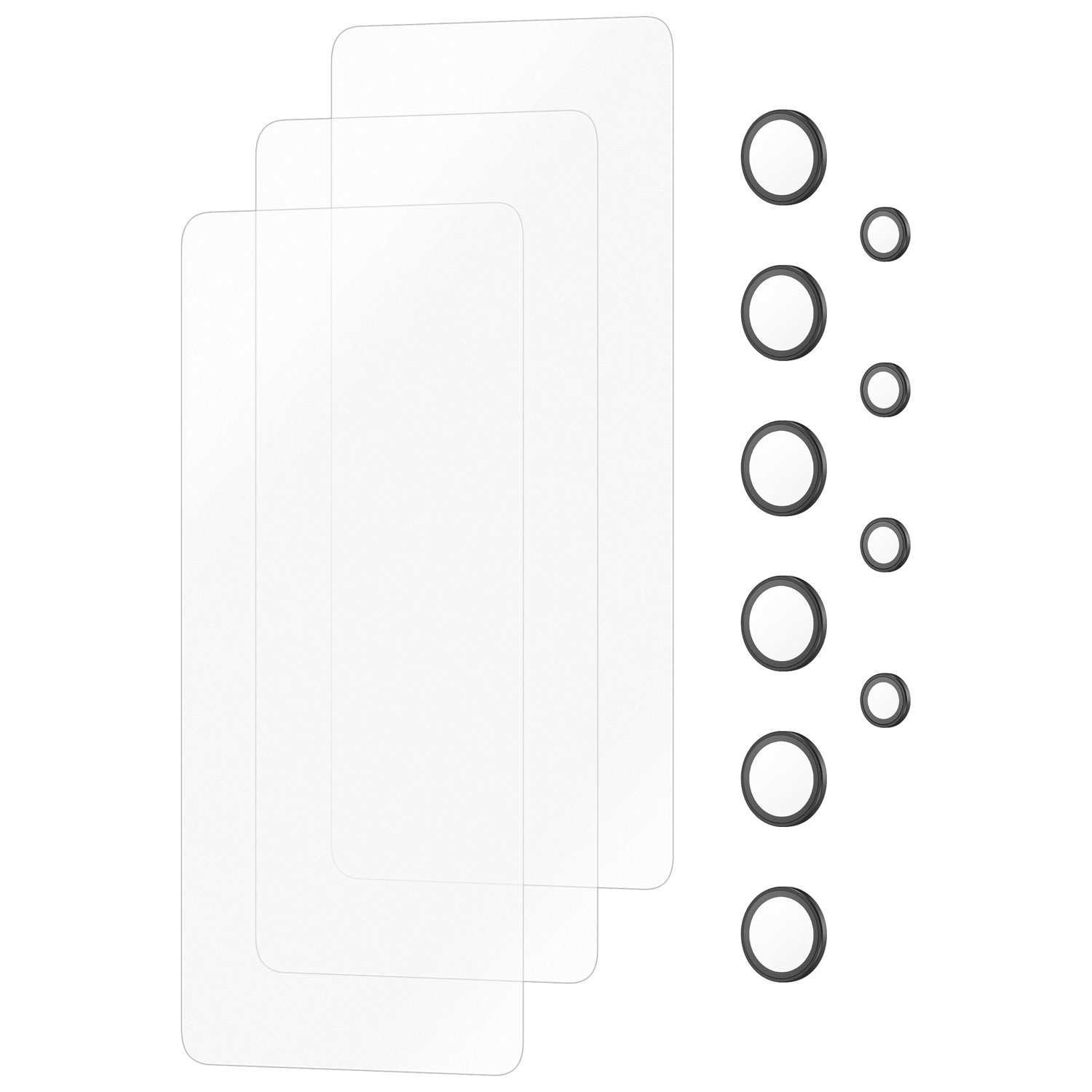 Insignia Glass Screen Protector with Camera Lens Protectors for Galaxy S26 Ultra - Only at Best Buy