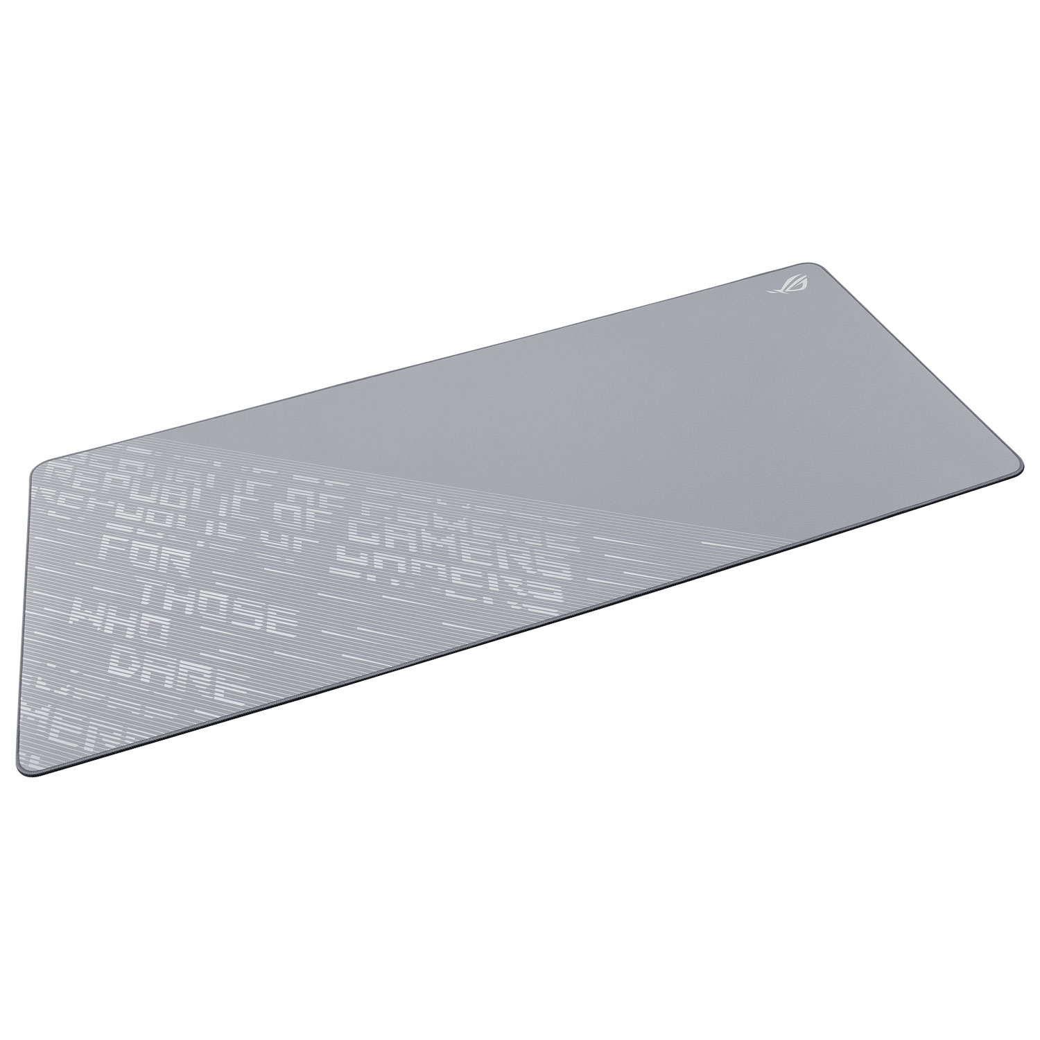 Tapis de souris de jeu ROG Scabbard II XXL d'ASUS - Gris arctique