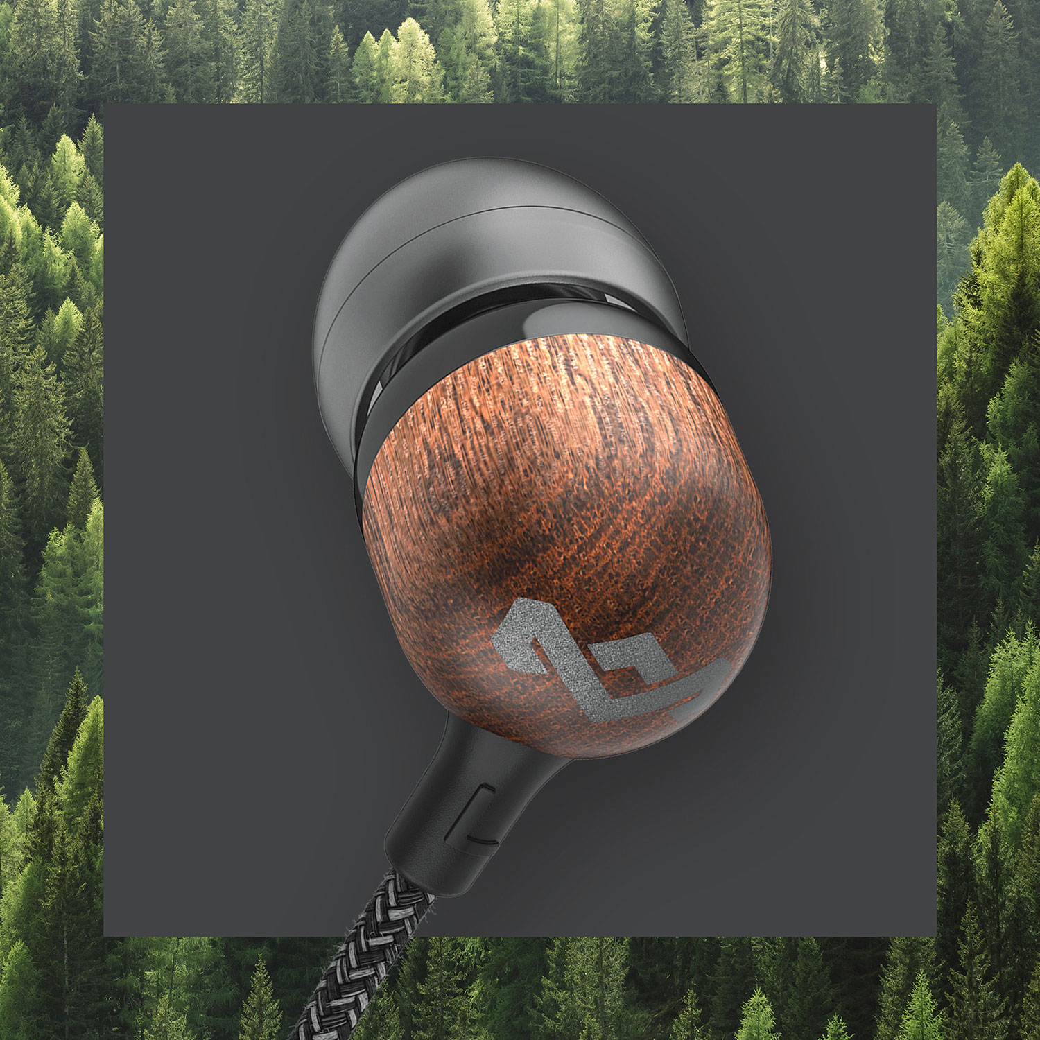 Écouteurs boutons à isolation sonore Smile Jamaica de House of Marley - Noir