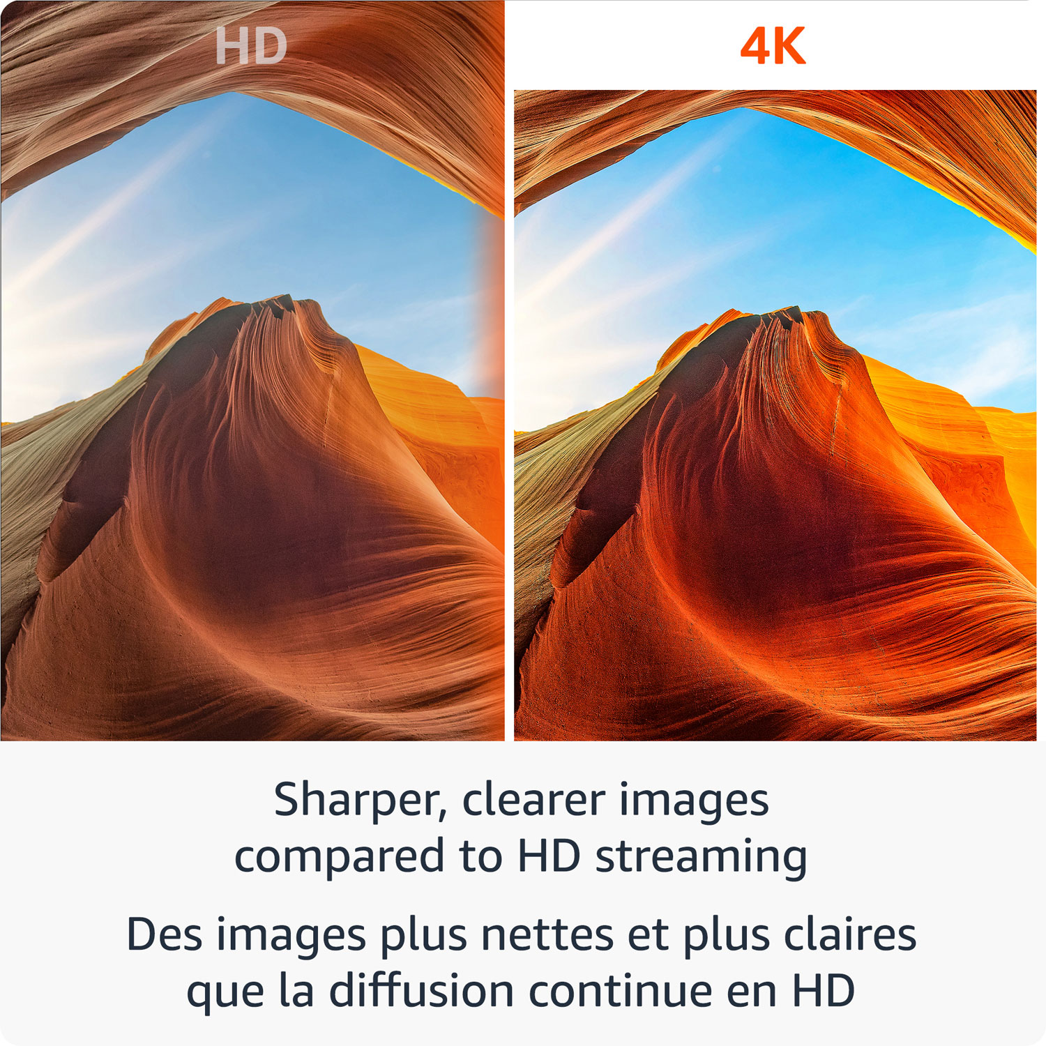 Lecteur multimédia Fire TV Stick 4K Select d'Amazon avec télécommande vocale Alexa