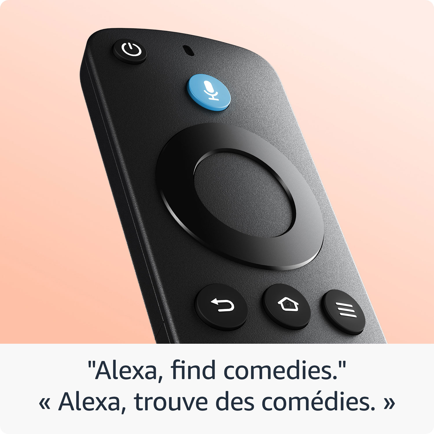 Lecteur multimédia Fire TV Stick 4K Select d'Amazon avec télécommande vocale Alexa