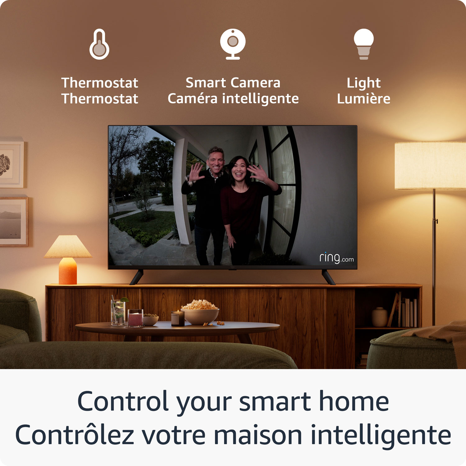 Lecteur multimédia Fire TV Stick 4K Select d'Amazon avec télécommande vocale Alexa