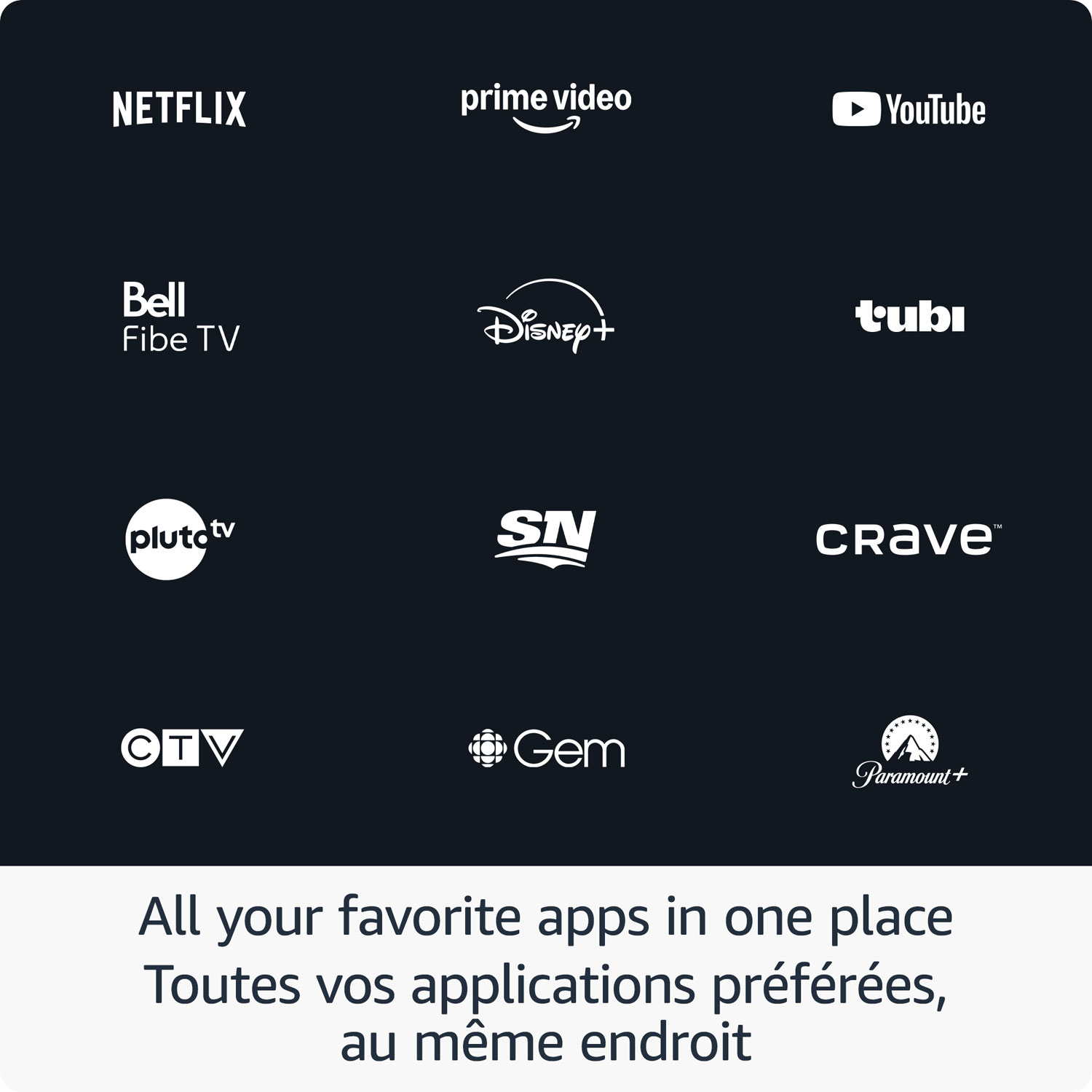 Lecteur multimédia Fire TV Stick 4K Select d'Amazon avec télécommande vocale Alexa