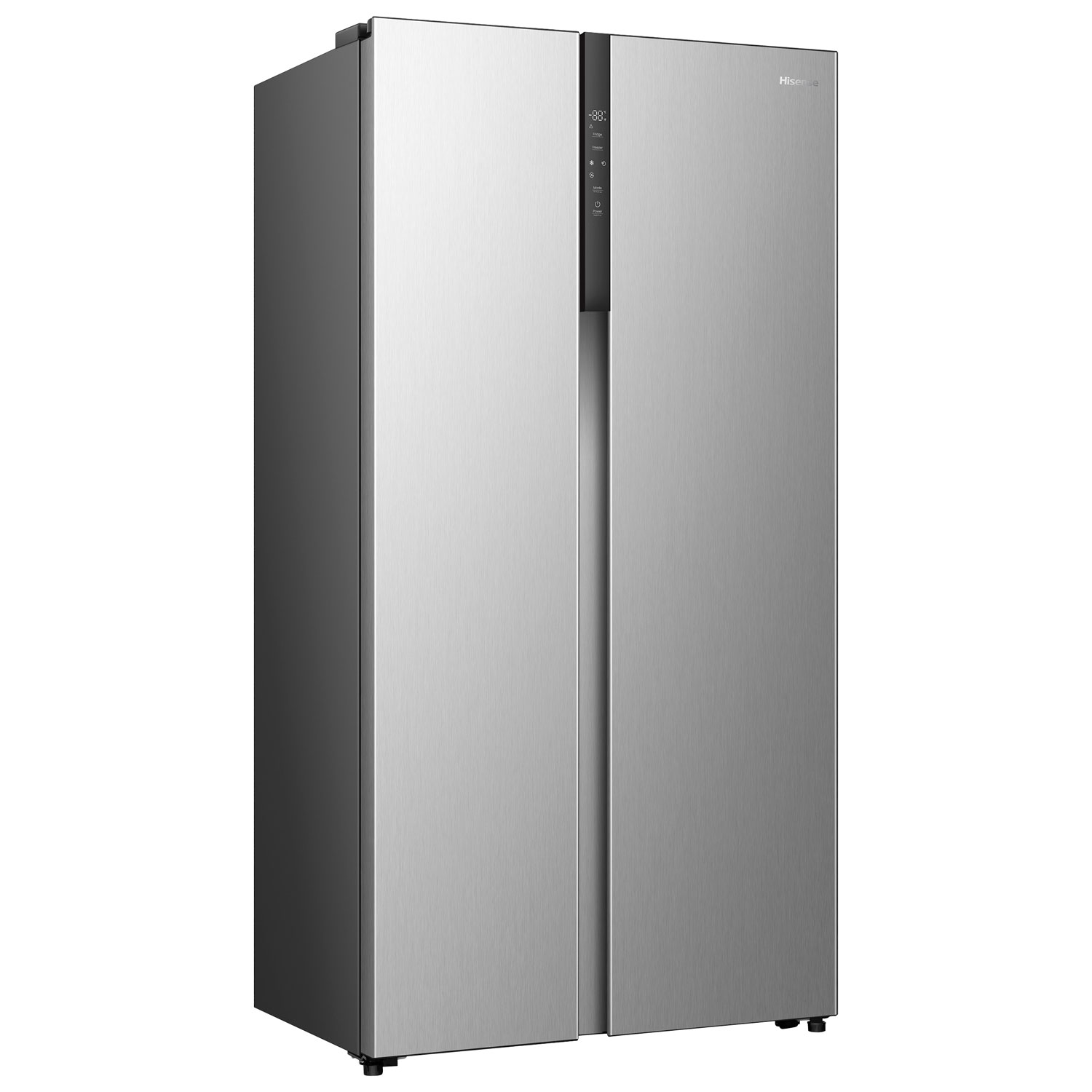 Réfrigérateur à deux portes 19,2 pi³ et 36 po de Hisense - Titane