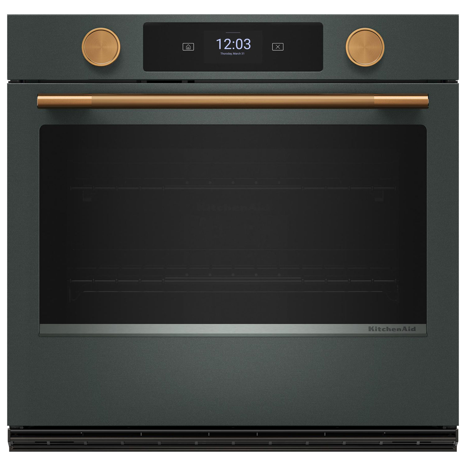 Trousse avec poignée et boutons pour four mural simple de KitchenAid - Bronze