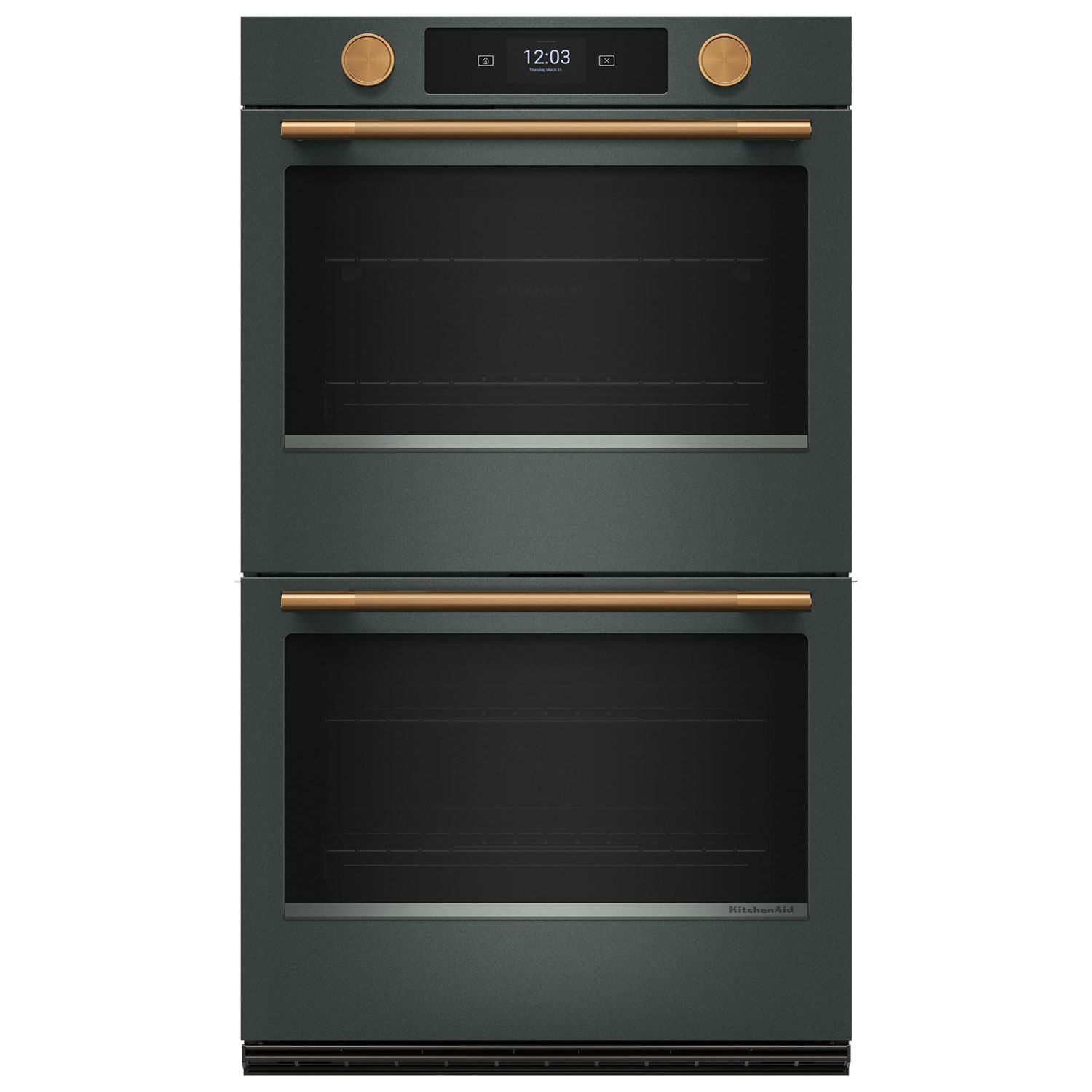 Trousse avec poignées et boutons pour ensemble four mural double et micro-ondes de 30 po de KitchenAid - Acier inoxydable