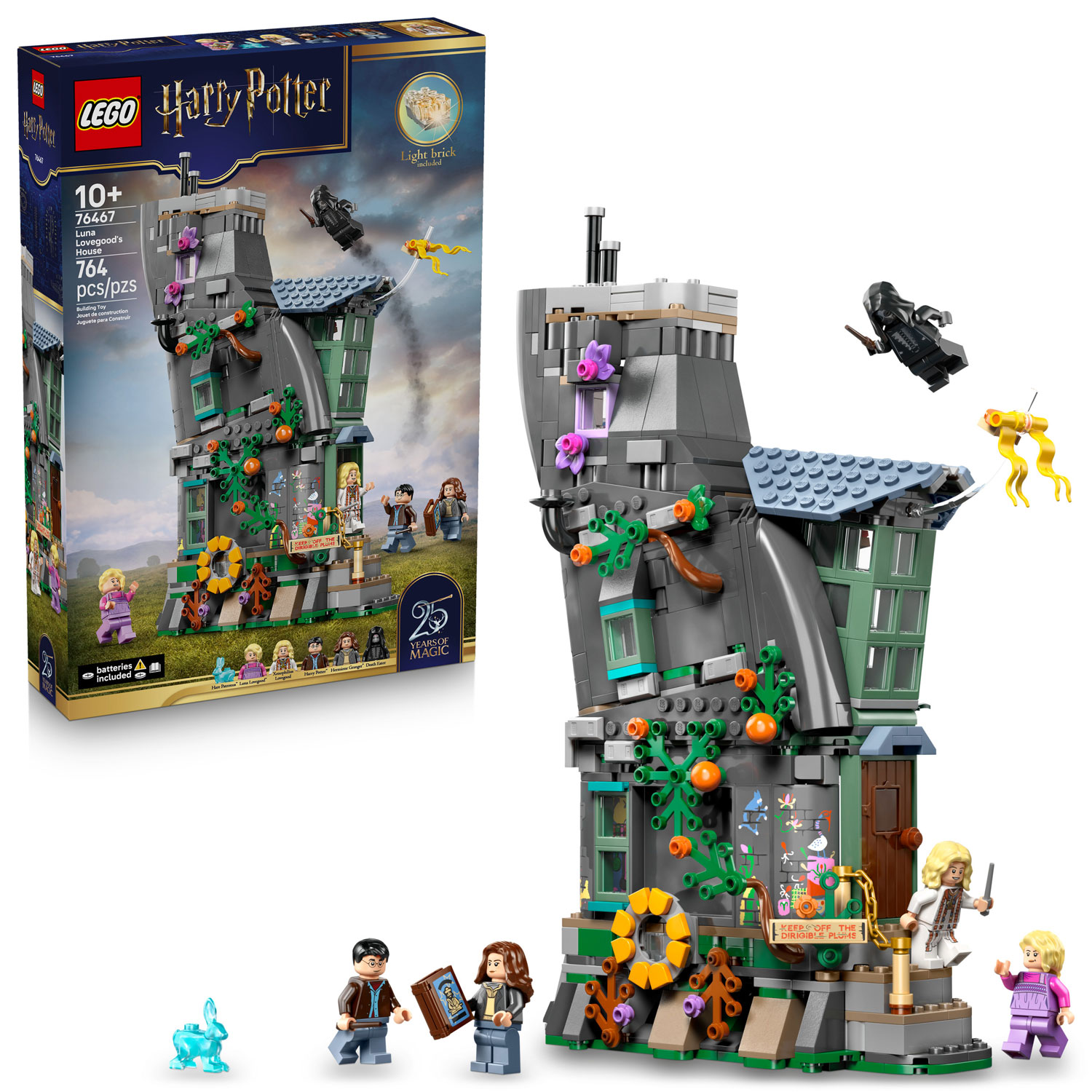 LEGO Harry Potter: Luna Lovegood's House - 764 Pieces
