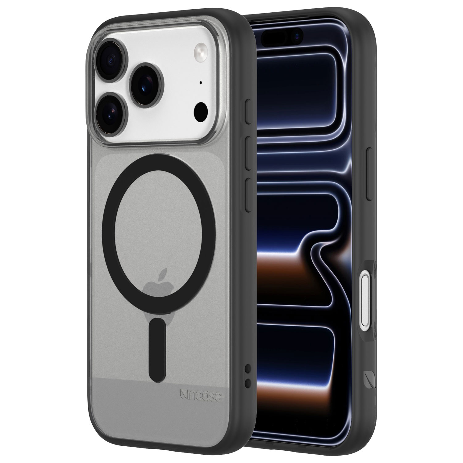 Incase Designs Fitted Hard Shell Case with MagSafe for iPhone 17 Pro - Black Translucent