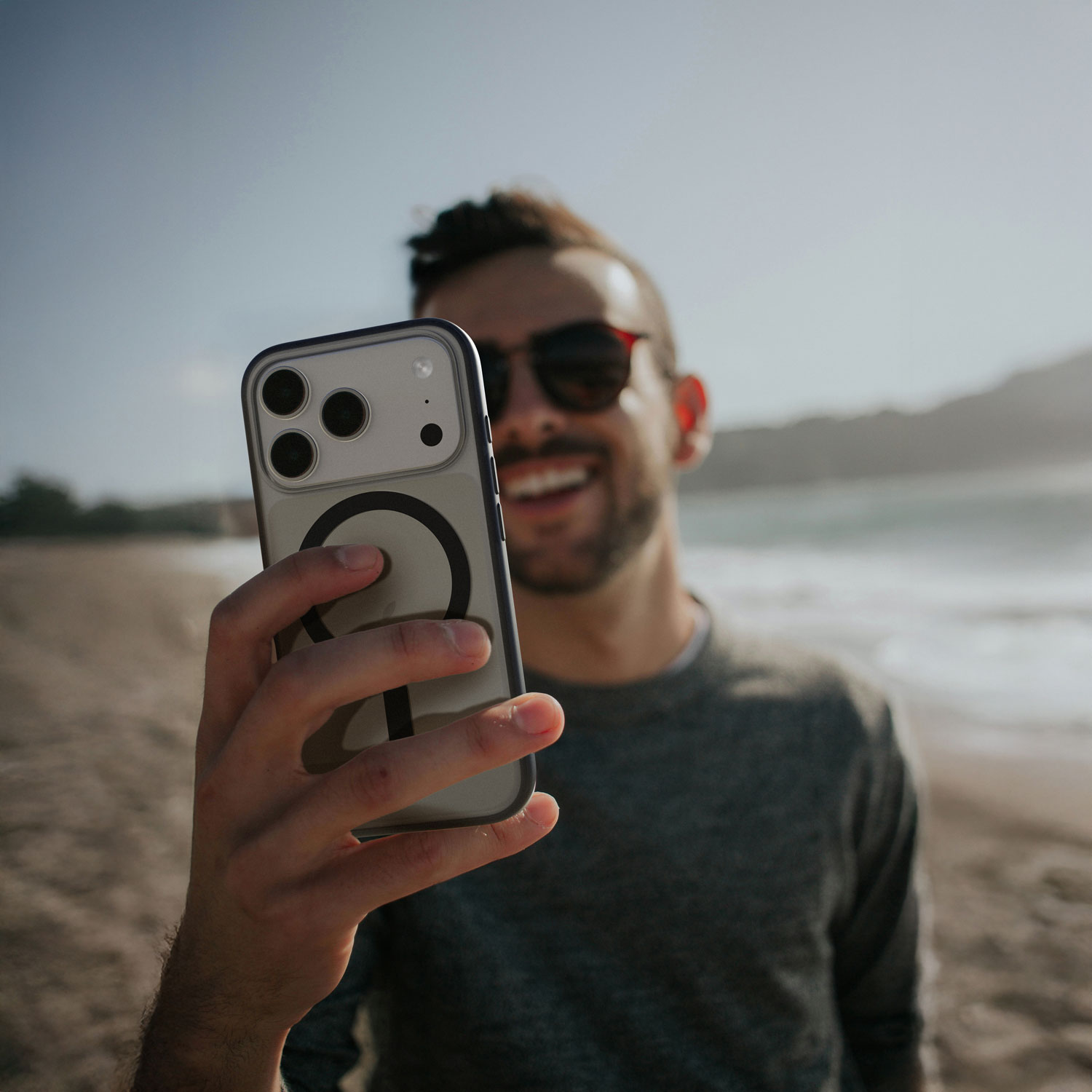 Incase Designs Fitted Hard Shell Case with MagSafe for iPhone 17 Pro - Black Translucent