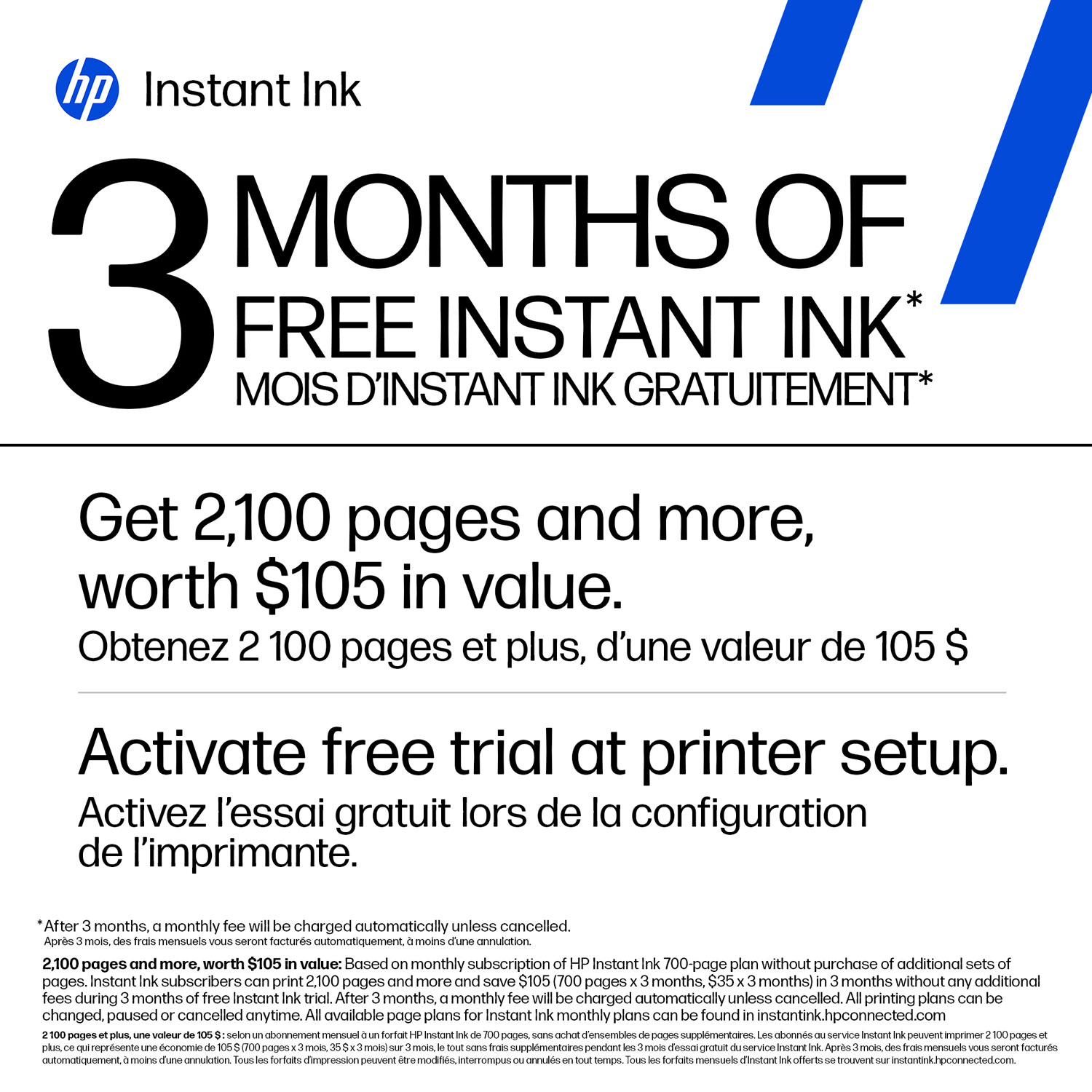 Imprimante à jet d'encre tout-en-un sans fil DeskJet 2827e de HP