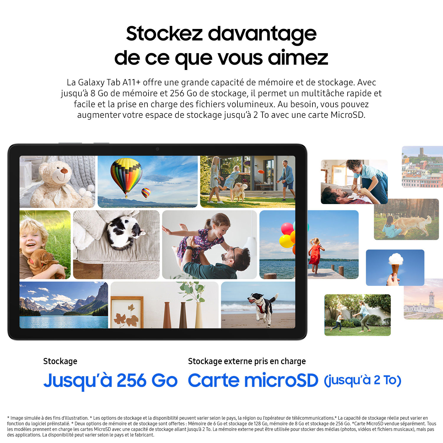 Samsung Galaxy Tab A11+ 11" 128GB Android 5G Tablet with MediaTek MT8775 Processor - Grey