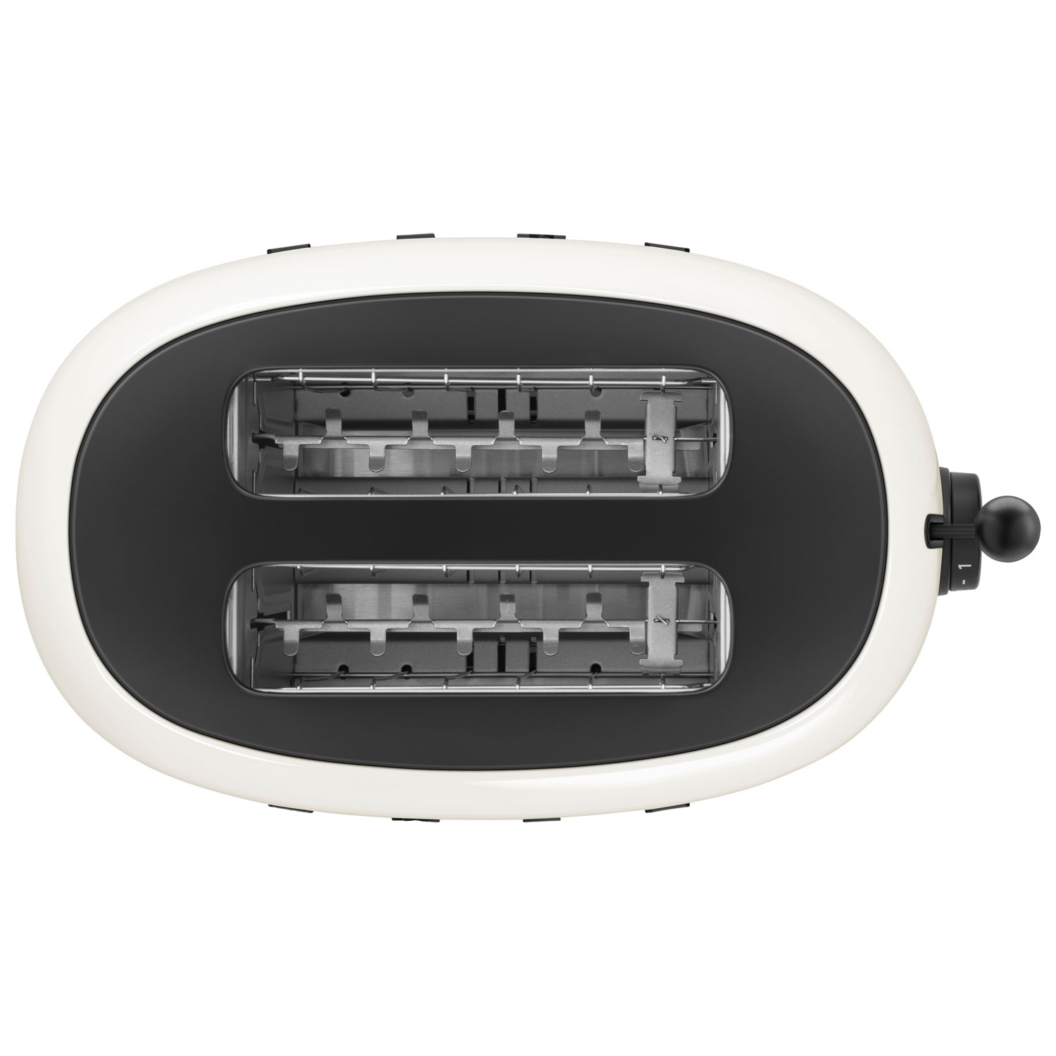 Grille-pain rétro Années 50 de Smeg x Porsche - 2 tranches - Blanc - Partenaire de détail exclusif