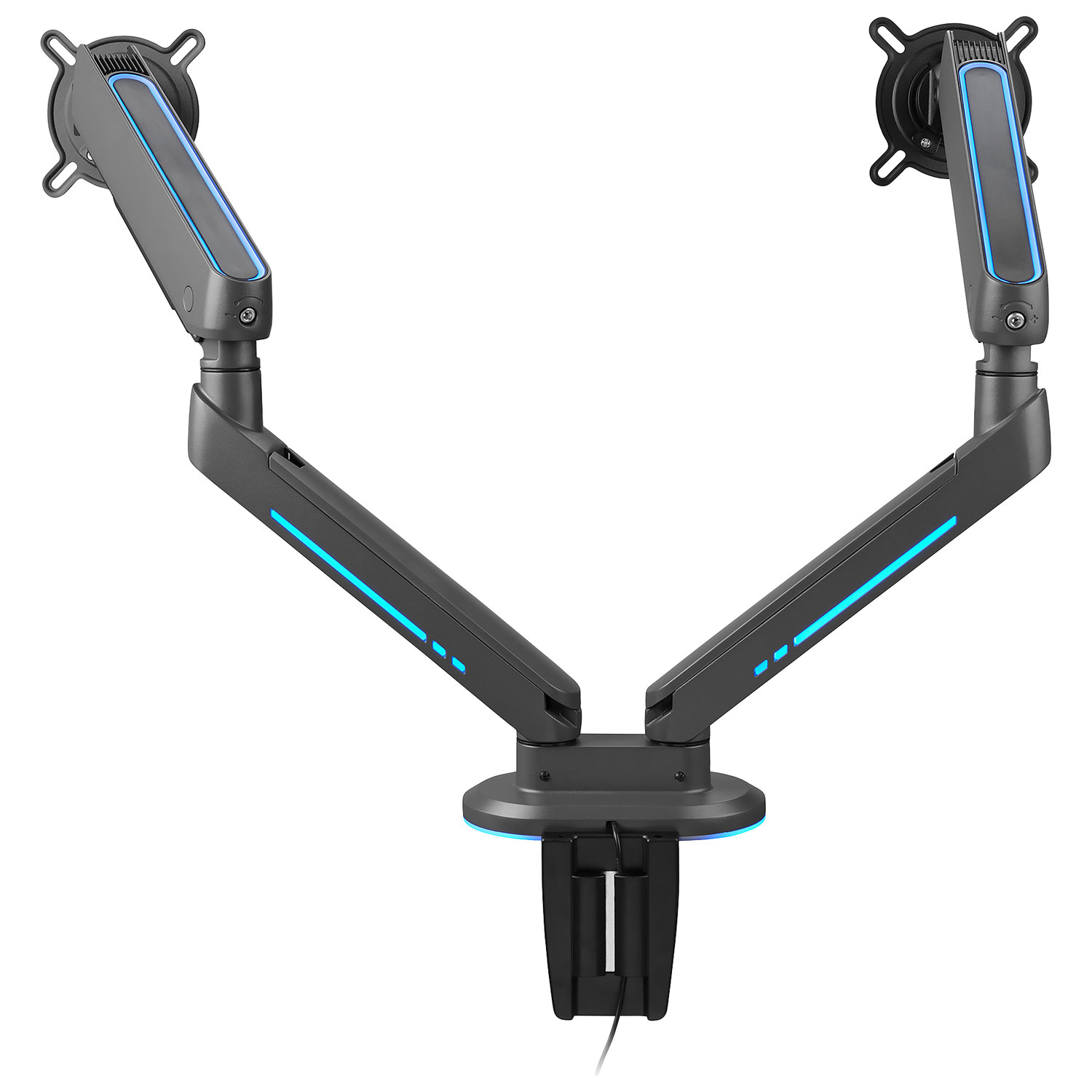 Support pour deux moniteurs de jeu de 21 à 45 po de One For All - Noir