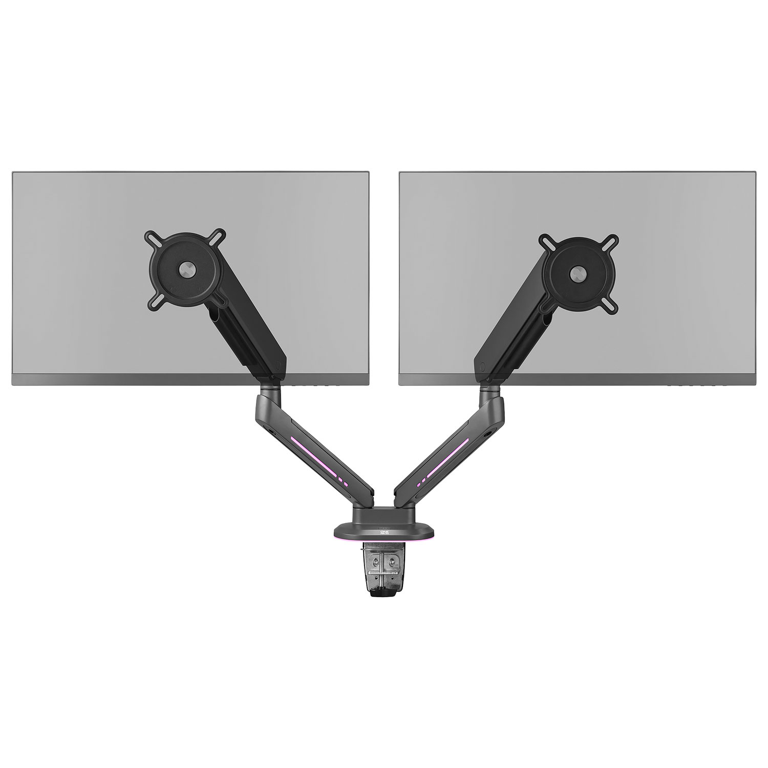 Support pour deux moniteurs de jeu de 21 à 45 po de One For All - Noir