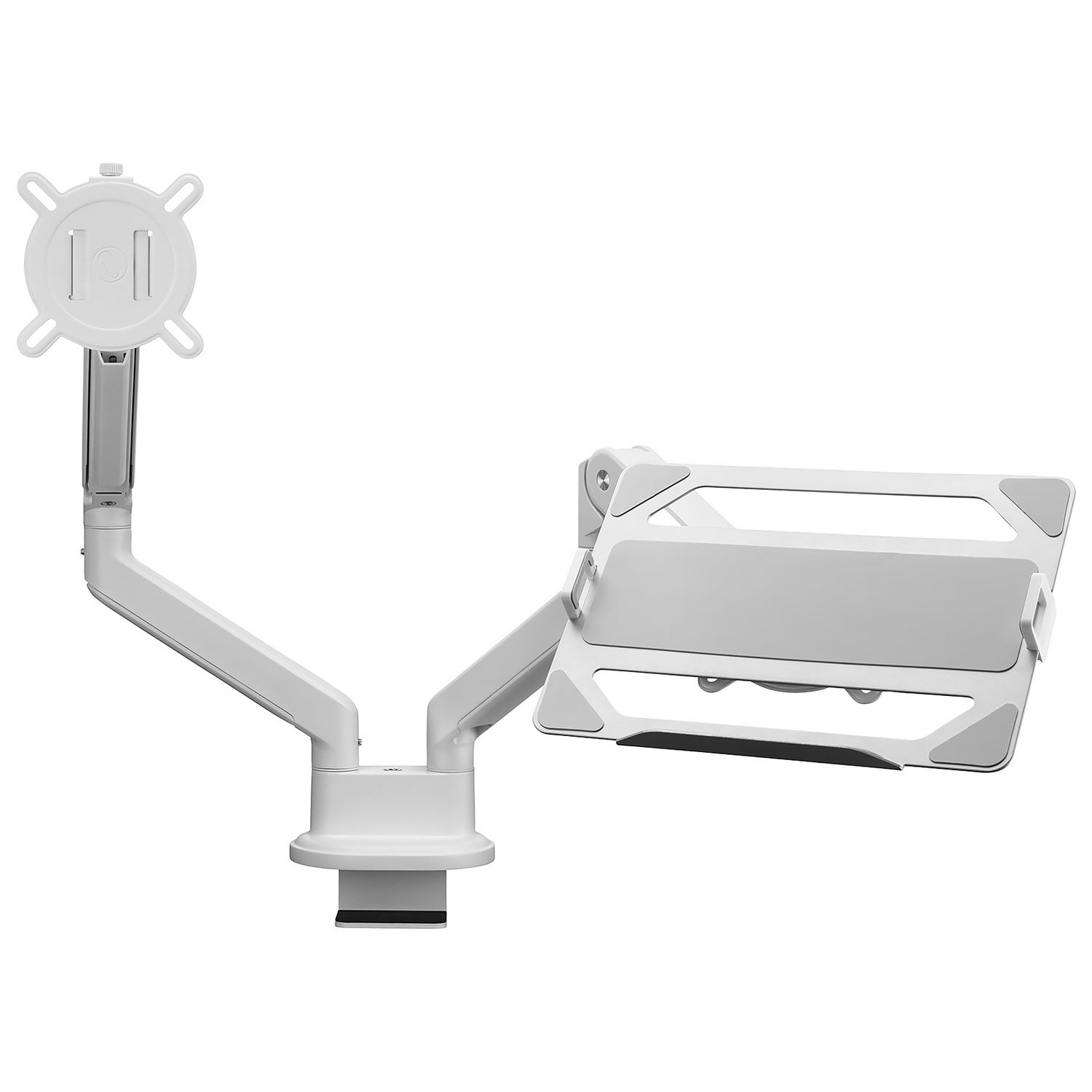 One For All 13" - 35" Solid Dual Monitor Mount - White