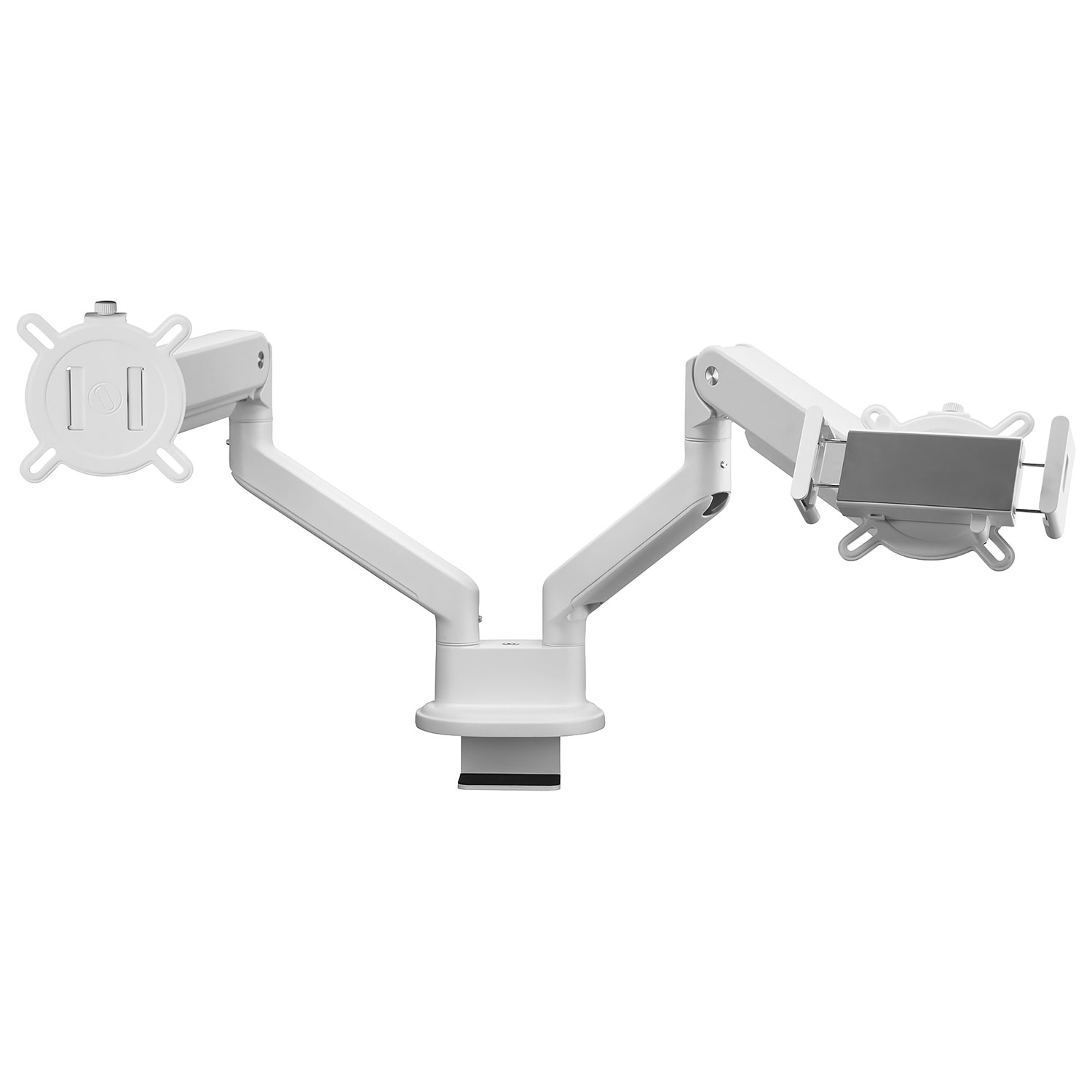 One For All 13" - 35" Solid Dual Monitor Mount - White