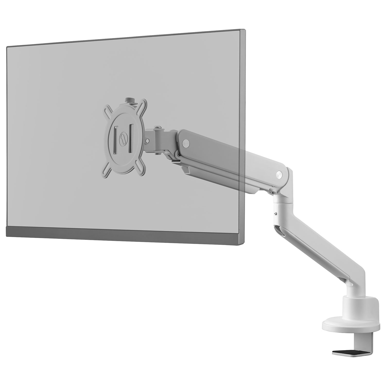 One For All 13" - 35" Solid Single Monitor Mount- White