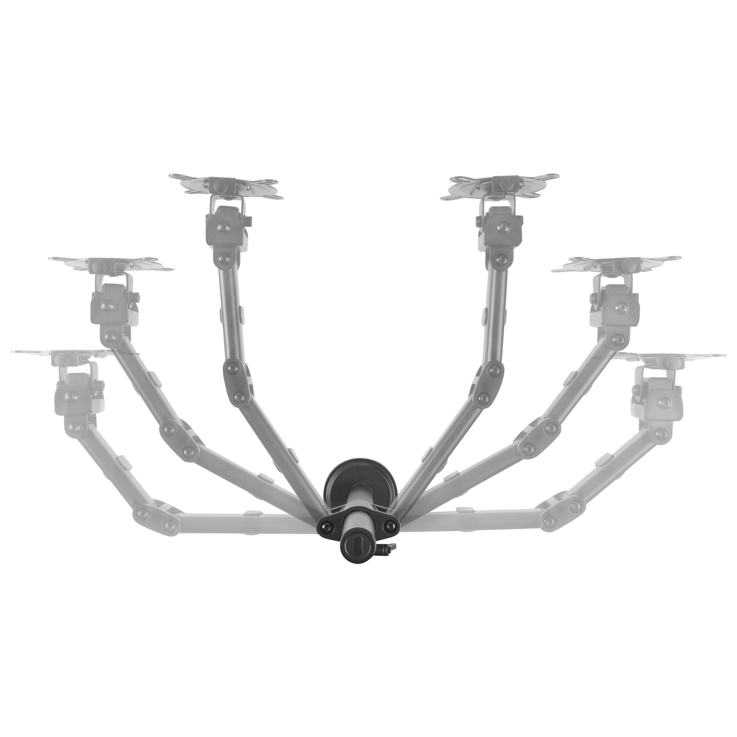 Support intelligent pour deux moniteurs de 13 à 32 po de One For All - Noir