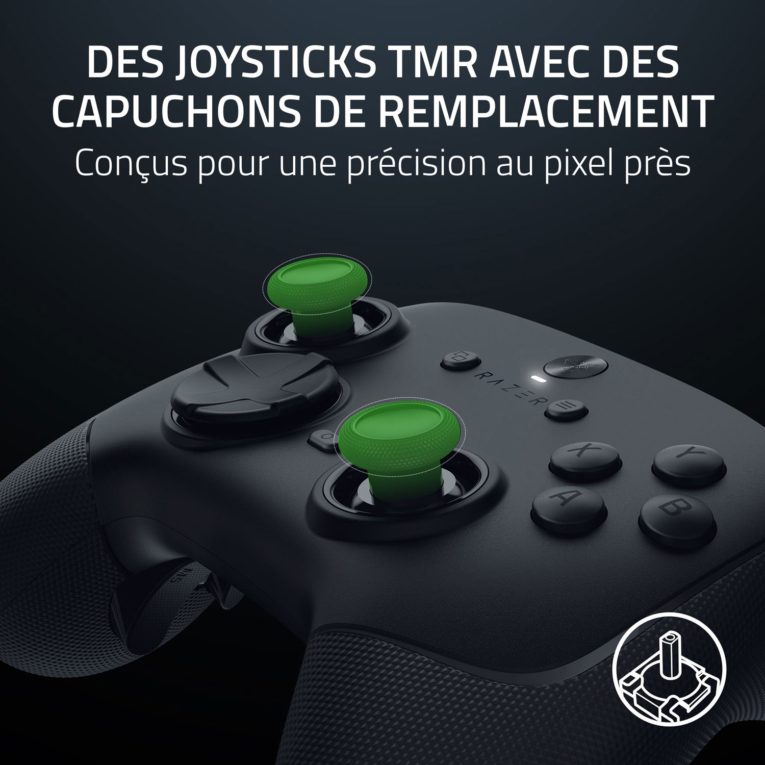 Razer Wolverine V3 Pro Tournament Edition Wireless Esports Controller for Xbox Series X|S & PC- Black