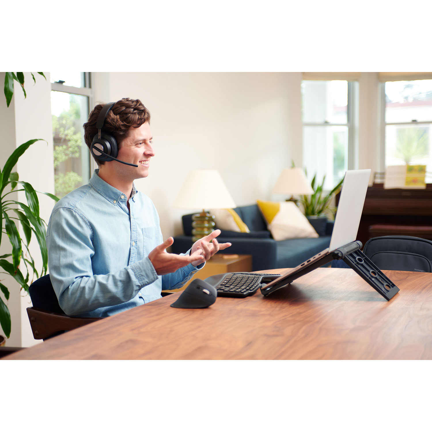 Ensemble avec clavier et souris Bluetooth ergonomiques Pro Fit Ergo KM675 EQ de Kensington