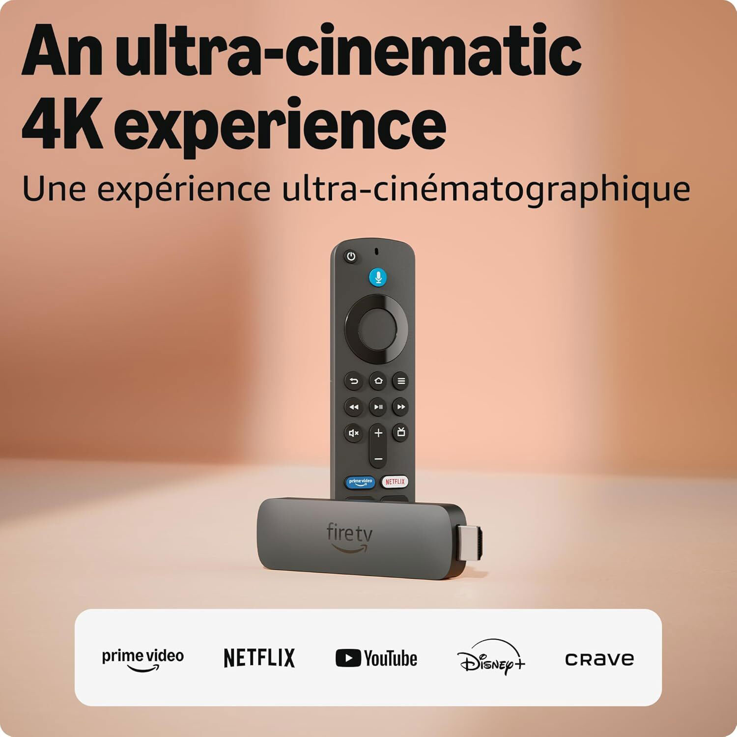 Amazon Fire TV Stick 4K+ (2025) Media Streamer with Alexa Voice