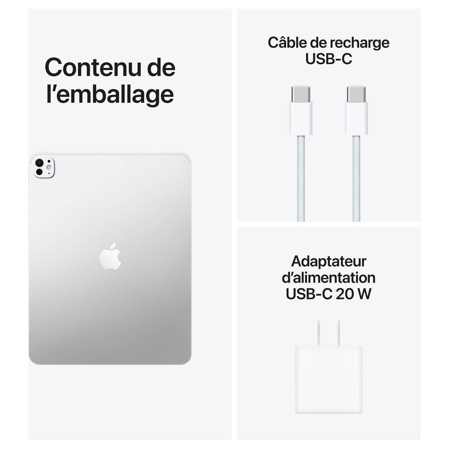 iPad Pro M5 13 po 512 Go avec Wi-Fi d'Apple - Noir infini