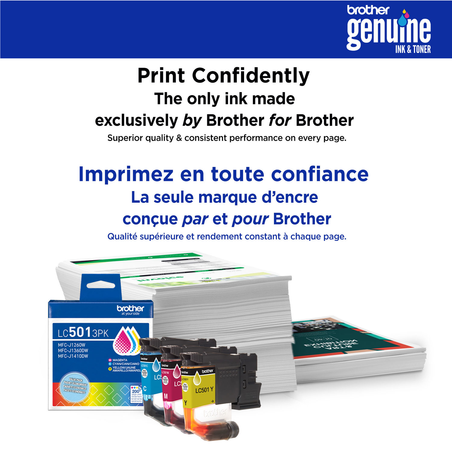 Brother Colour Ink - 3 Pack