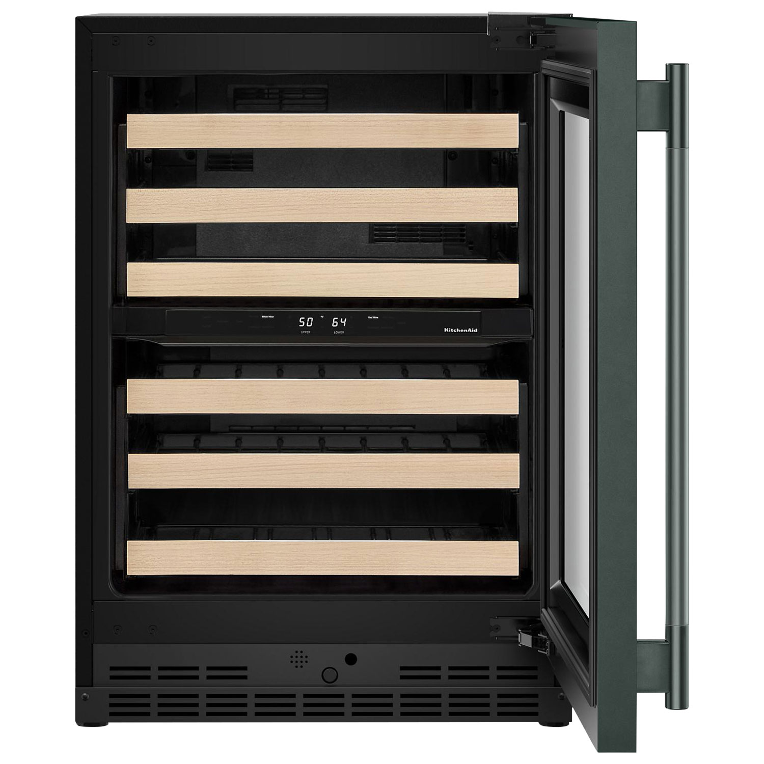 KitchenAid Undercounter 46-Bottle Freestanding Wine Cellar - Juniper