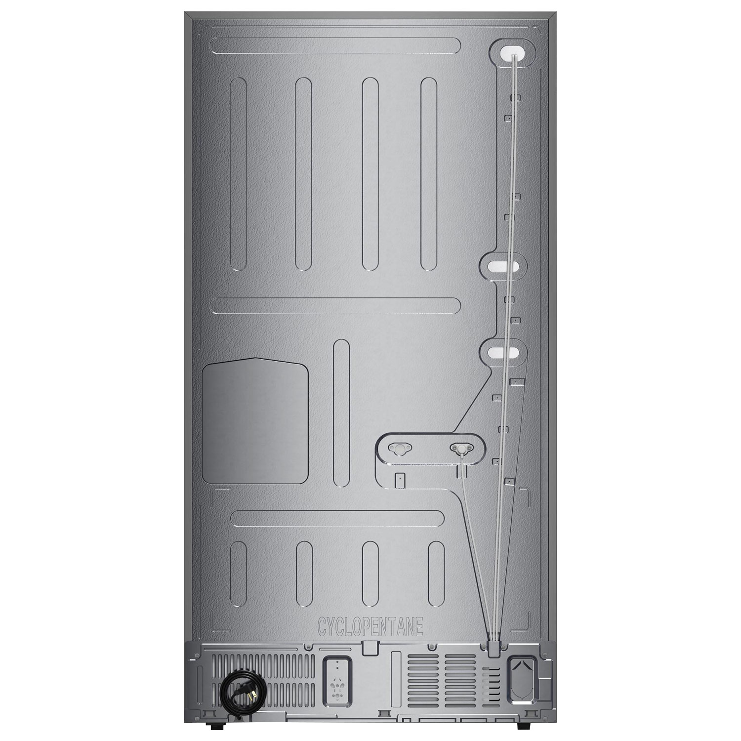 Réfrigérateur à deux portes 28,7 pi³ 36 po avec distributeur d'eau et de glaçons de KitchenAid - Acier inoxydable PrintShield