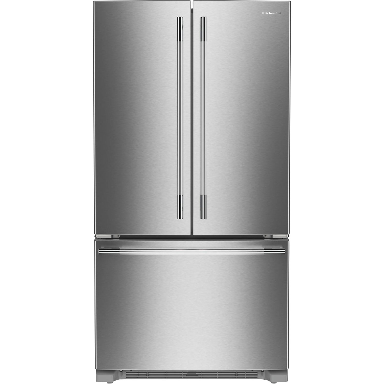 Réfrigérateur à deux portes 29,2 pi³ 36 po avec distributeur d'eau de KitchenAid - Acier inoxydable PrintShield