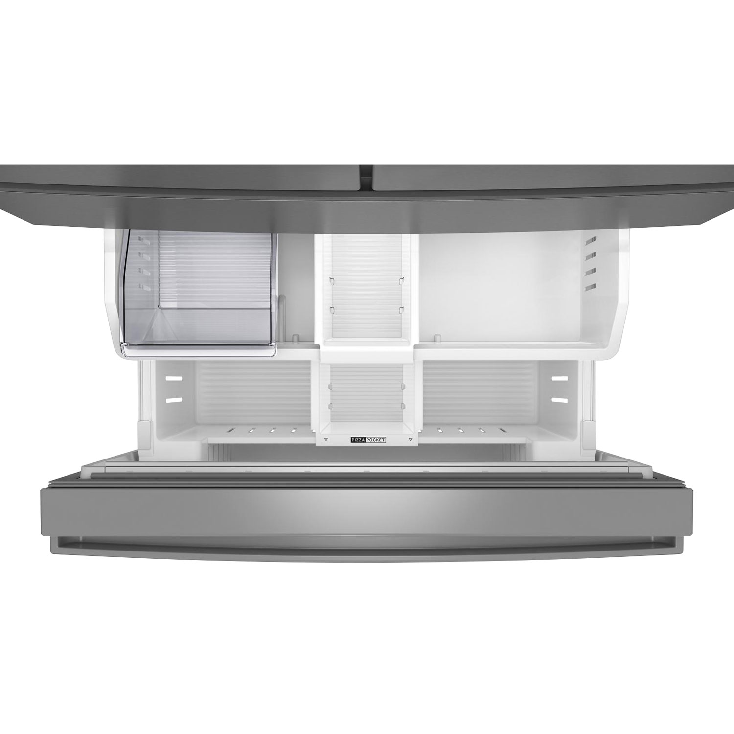 Whirlpool 36" 29.8 Cu Ft French Door Refrigerator w/ Water Dispenser - Fingerprint-Resistant Stainless