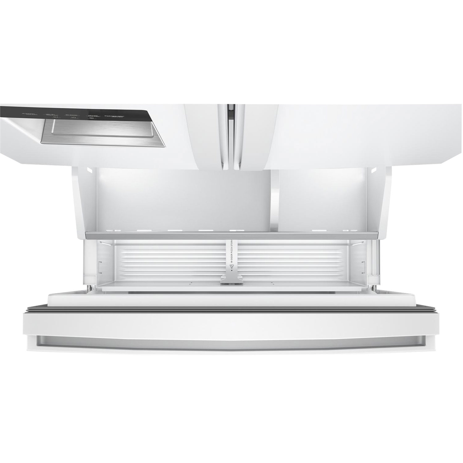 Réfrigérateur deux portes 23,4 pi³ 36 po, distributeur glaçons/eau de Whirlpool - Blanc