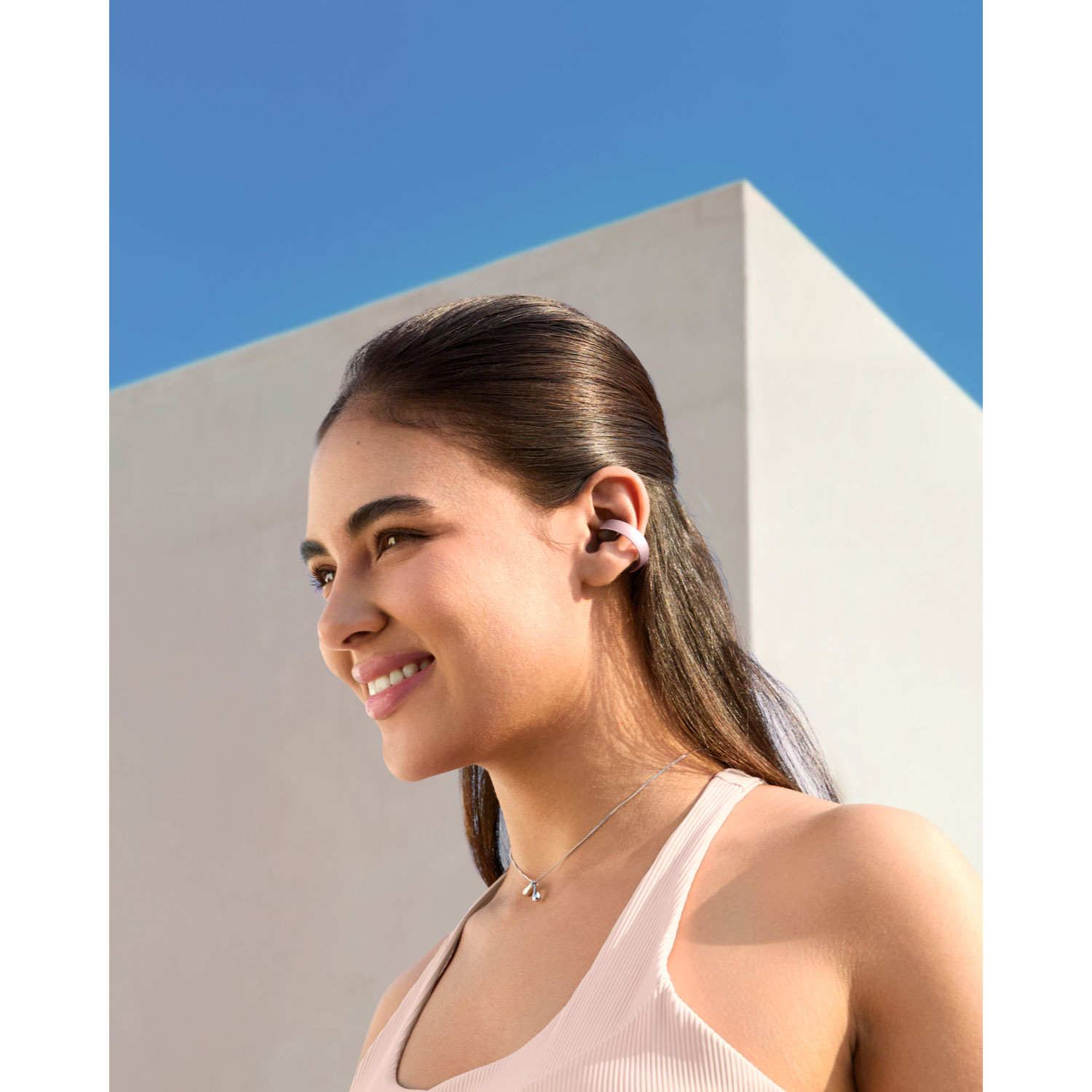 Écouteurs 100 % sans fil ouverts AeroClip de Soundcore by Anker - Rose