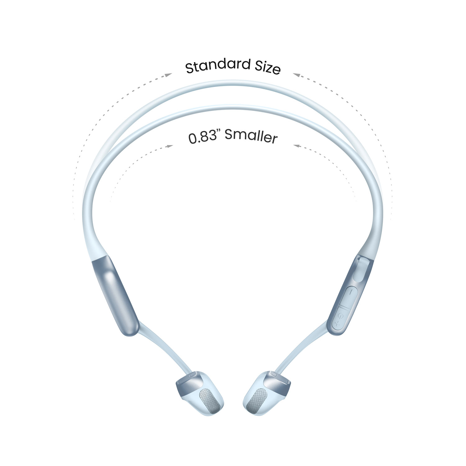 Écouteurs ouverts Bluetooth USB-C OpenRun Pro 2 de Shokz - Bleu mini
