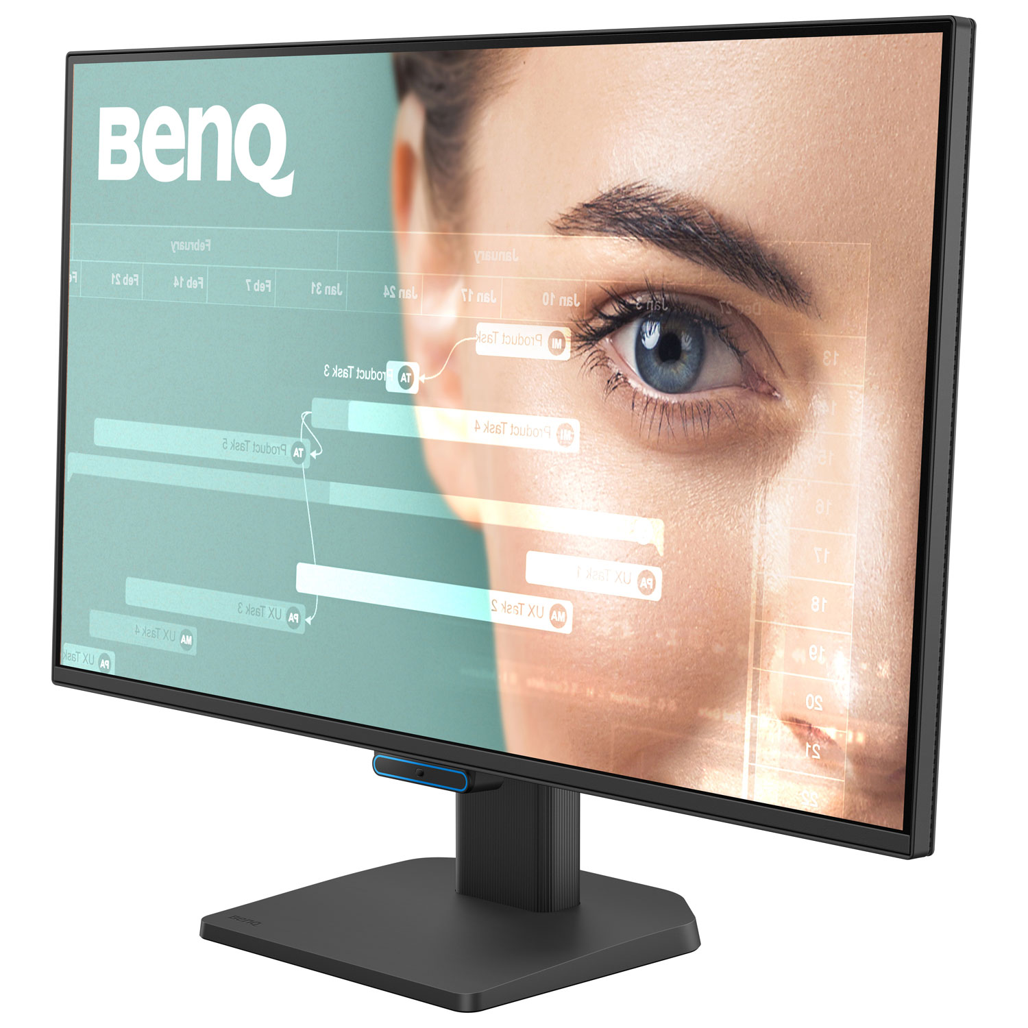 Moniteur DEL IPS FHD 144Hz 27 po de BenQ avec temps de réponse de 5 ms gris à gris - Noir