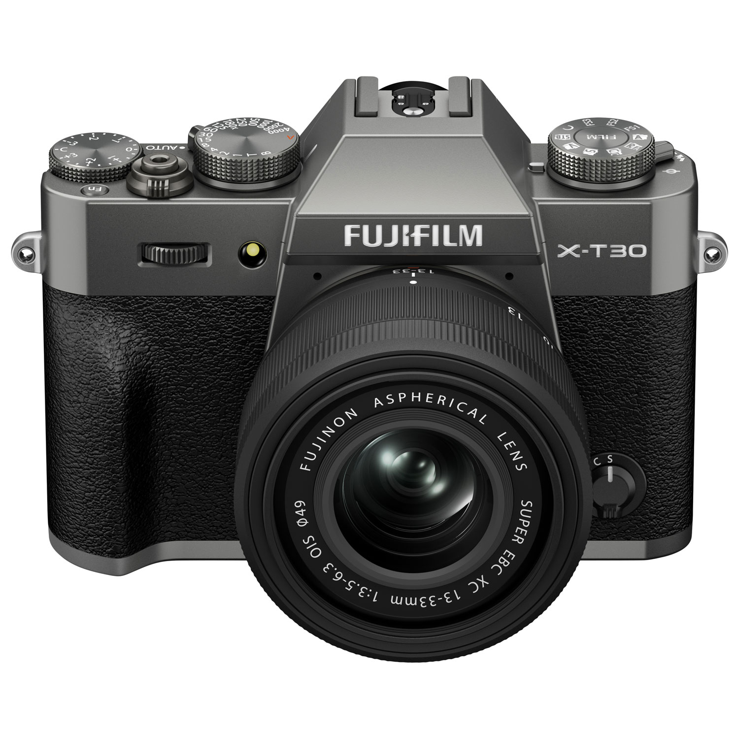 Fujifilm X-T30 III Mirrorless Camera with 13-33mm Lens Kit - Charcoal/Silver