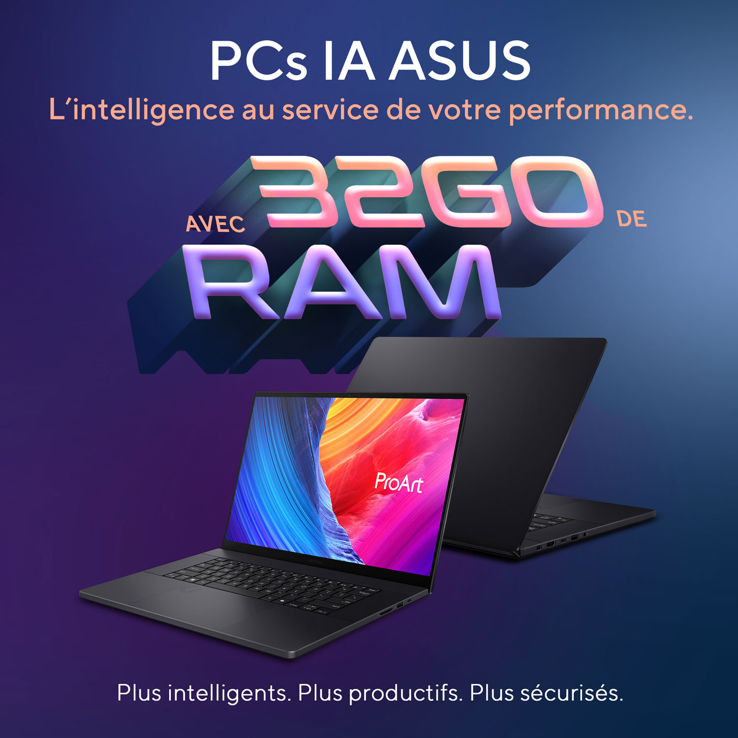 Portable à écran tactile ProArt P16 de 16 po d'ASUS - Noir nano