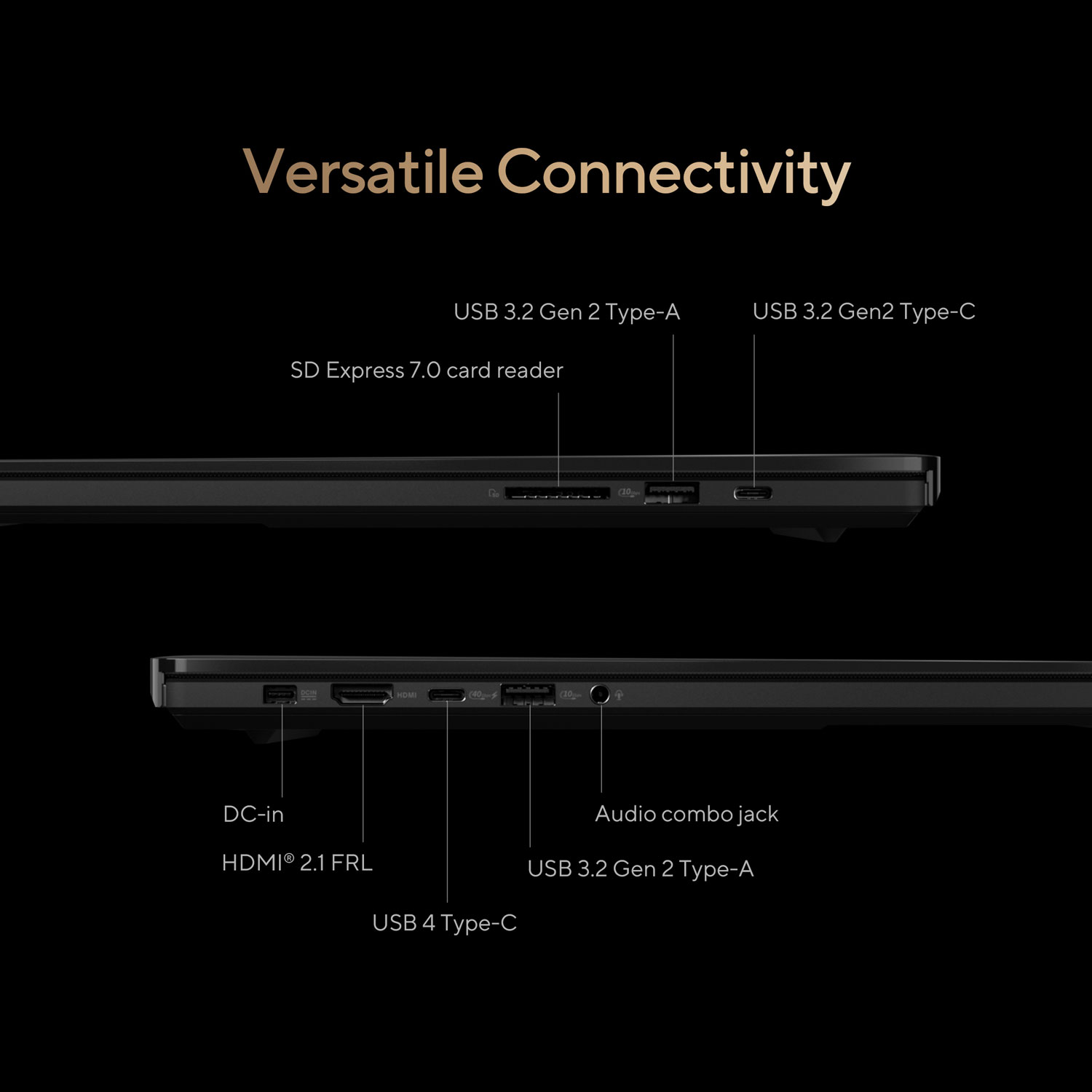Portable à écran tactile ProArt P16 de 16 po d'ASUS - Noir nano