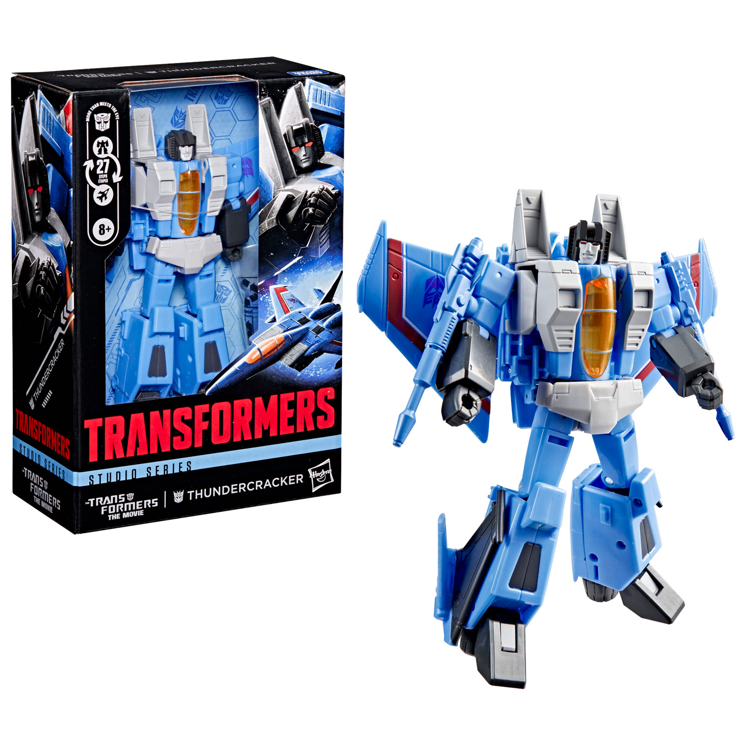 Figurine convertible Hasbro Studio Series The Transformers: The Movie - Thundercracker