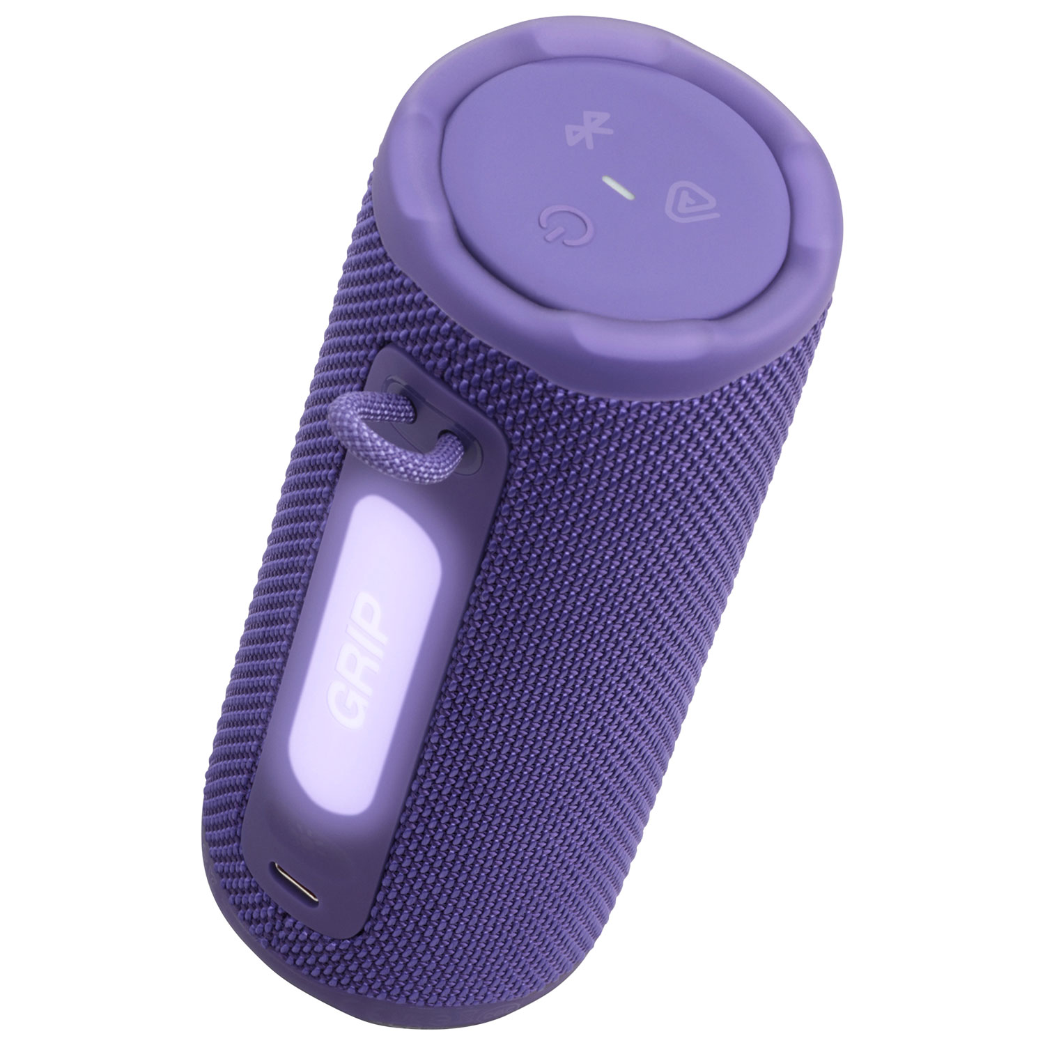 Haut-parleur sans fil Bluetooth résistant aux éclaboussures Grip de JBL - Violet