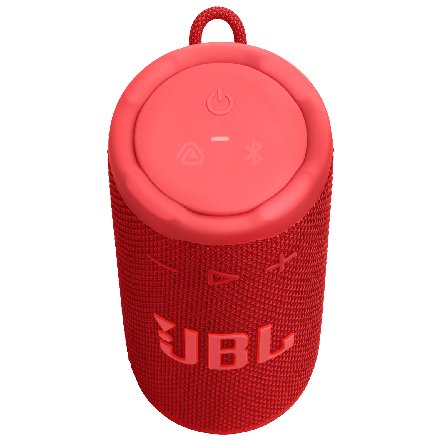 Haut-parleur sans fil Bluetooth résistant aux éclaboussures Grip de JBL - Rouge