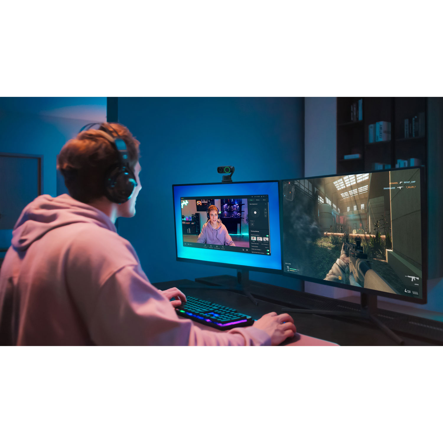 Caméra Web 4K Link 2 d'Insta360 - Noir