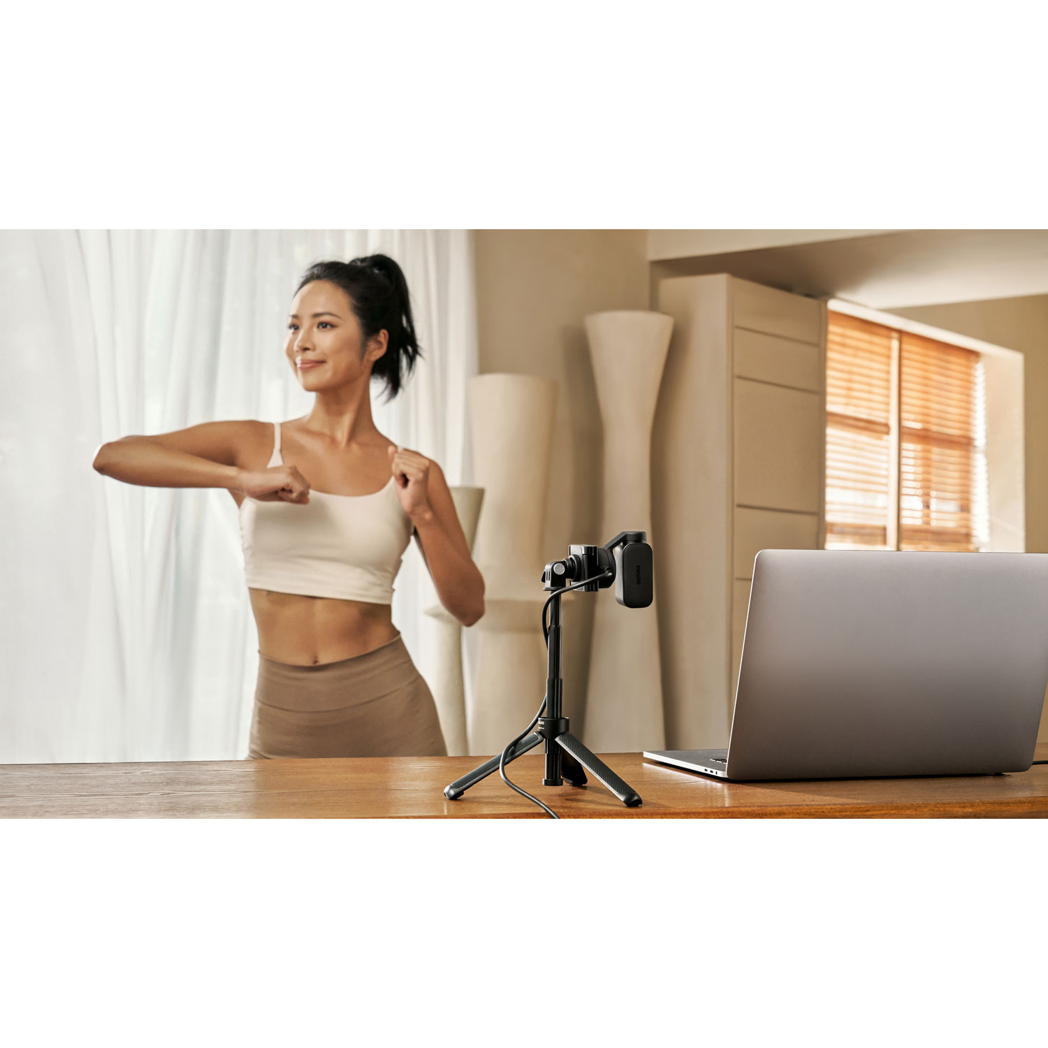 Caméra Web 4K Link 2 d'Insta360 - Noir