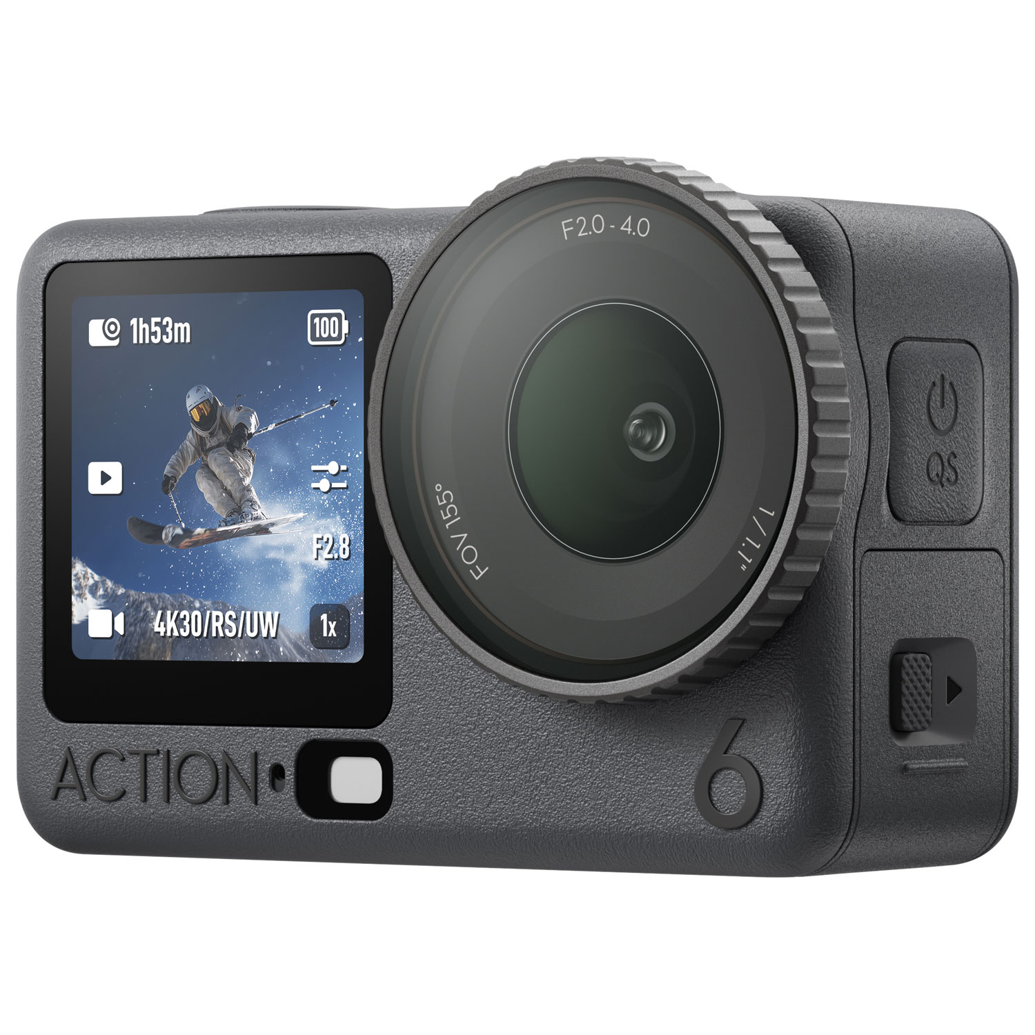 Caméra d'action 8K Osmo Action 6 Standard Combo de DJI