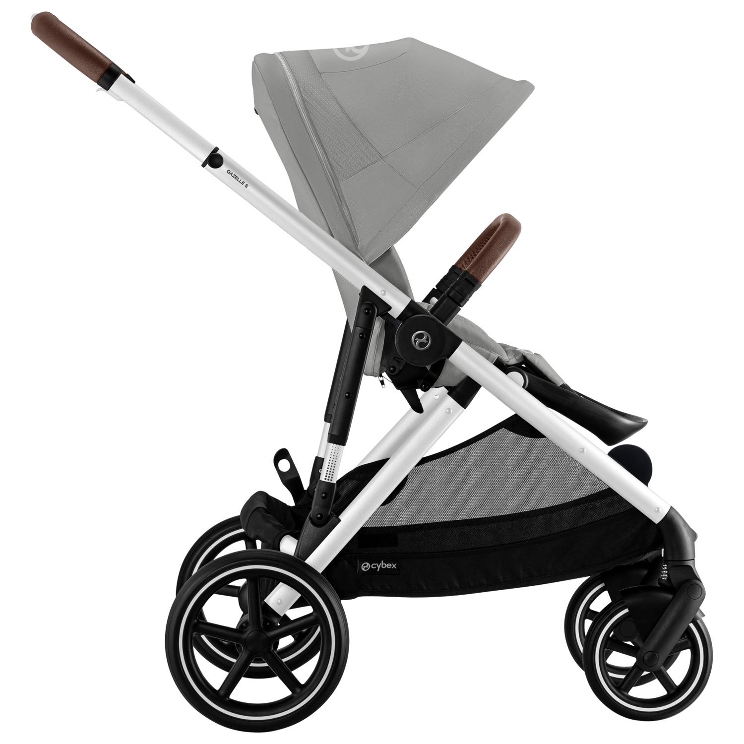 Poussette convertible pleine grandeur Gazelle S de Cybex - Gris pierre
